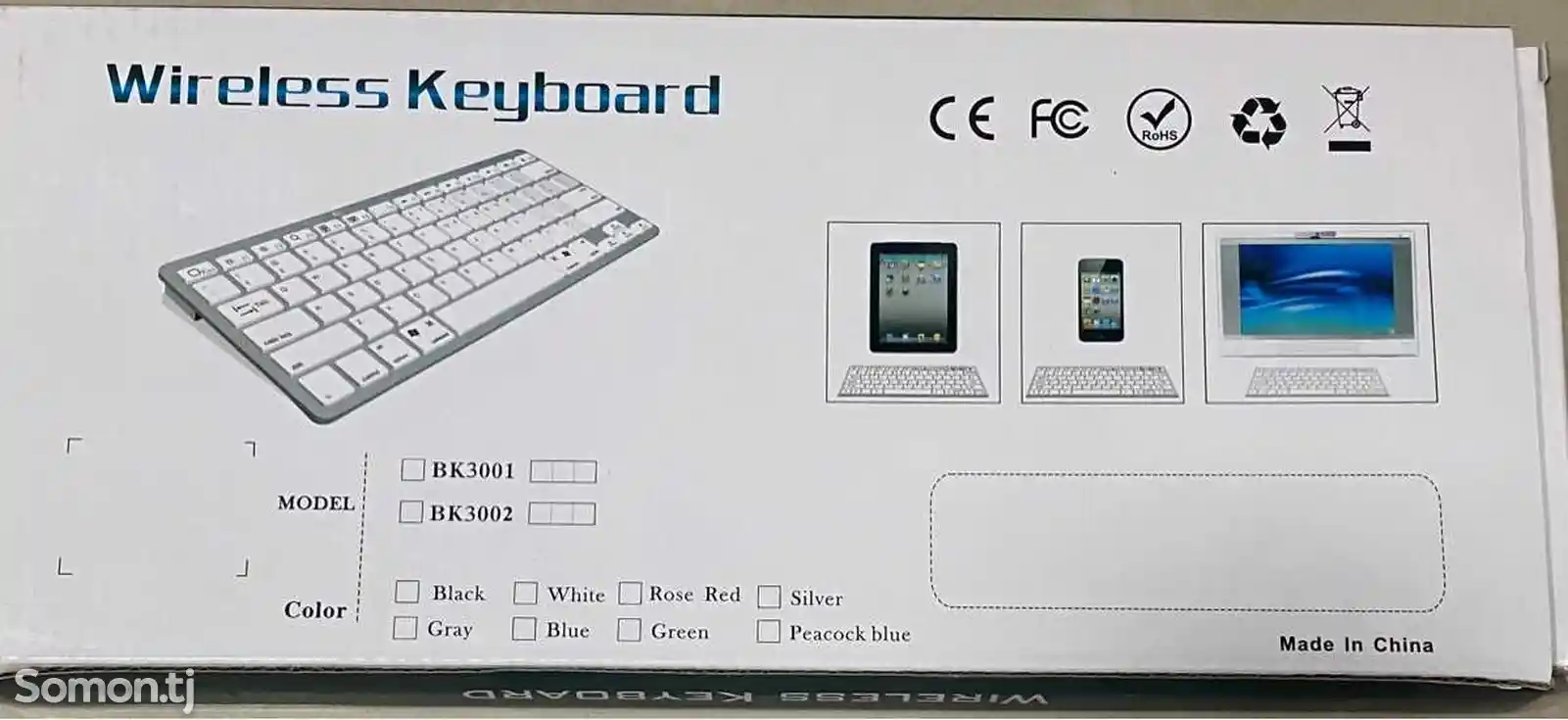 Bluetooth клавиатура PC/Android-2