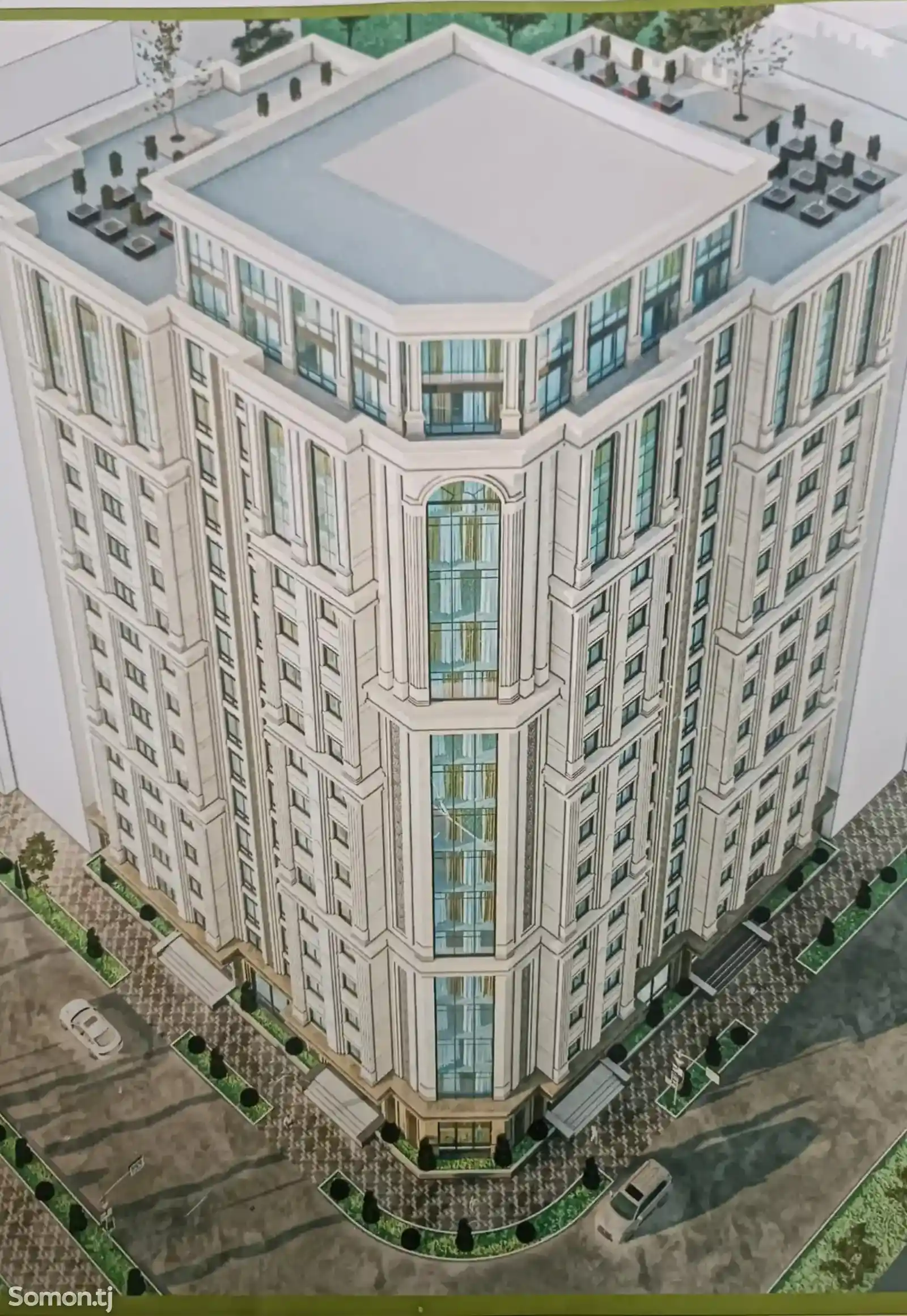 2-комн. квартира, 7 этаж, 55 м², Сино-1