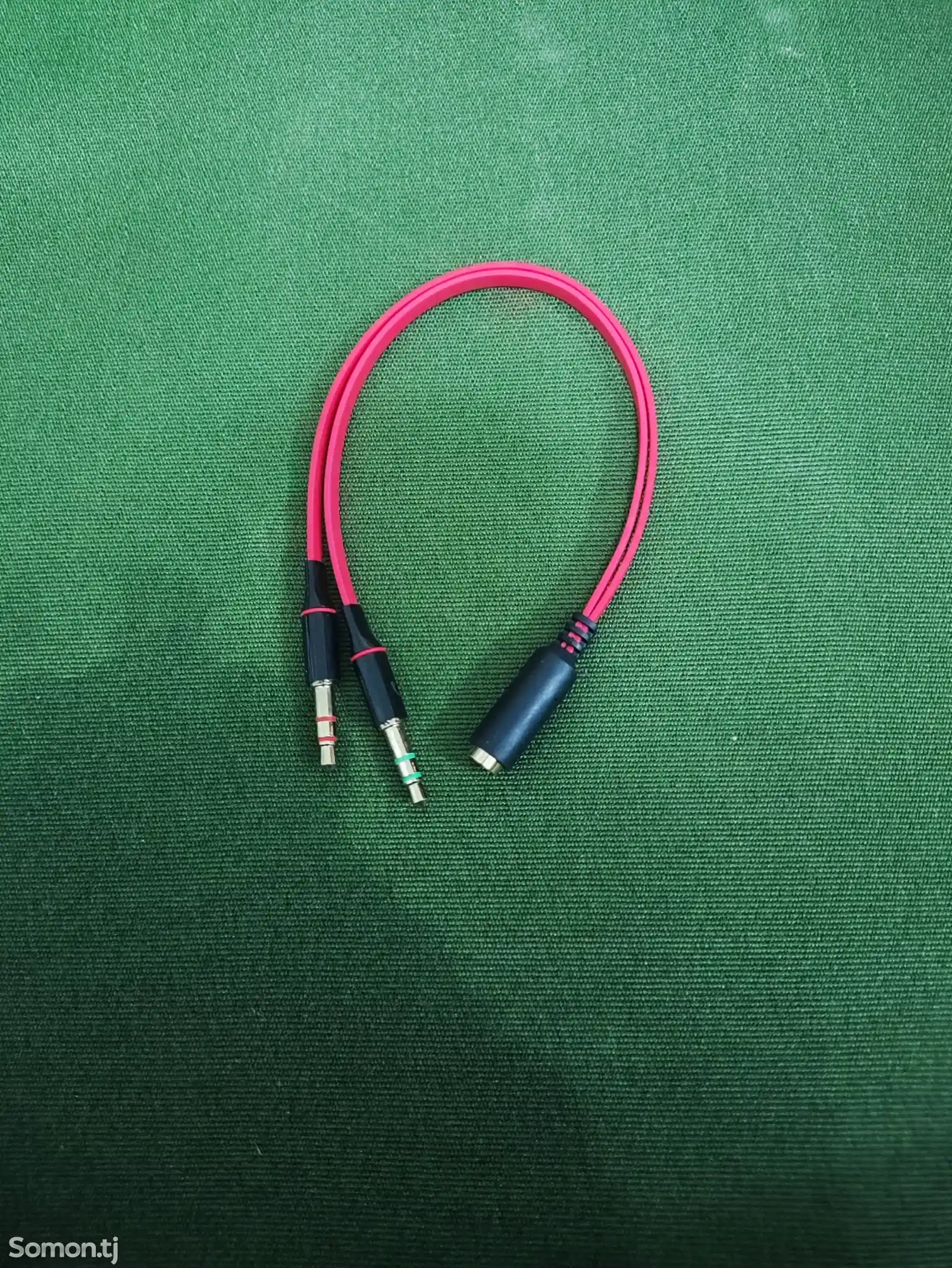 Аудио разветвитель переходник на микрофон и наушники Jack 3.5mm-1