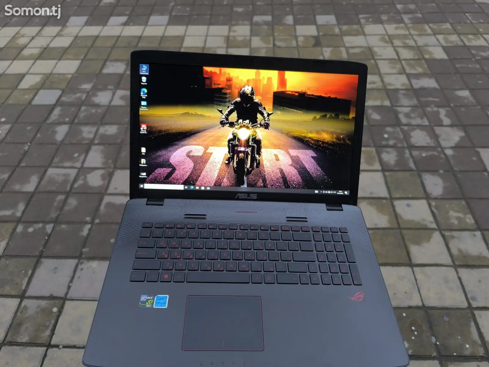 Ноутбук Asus Rog Core i7 6700HQ GTX/128/1TB/16gb-1