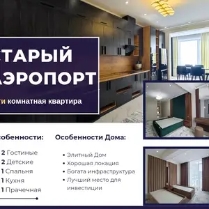 5-комн. квартира, 10 этаж, 208 м², Шохмансур