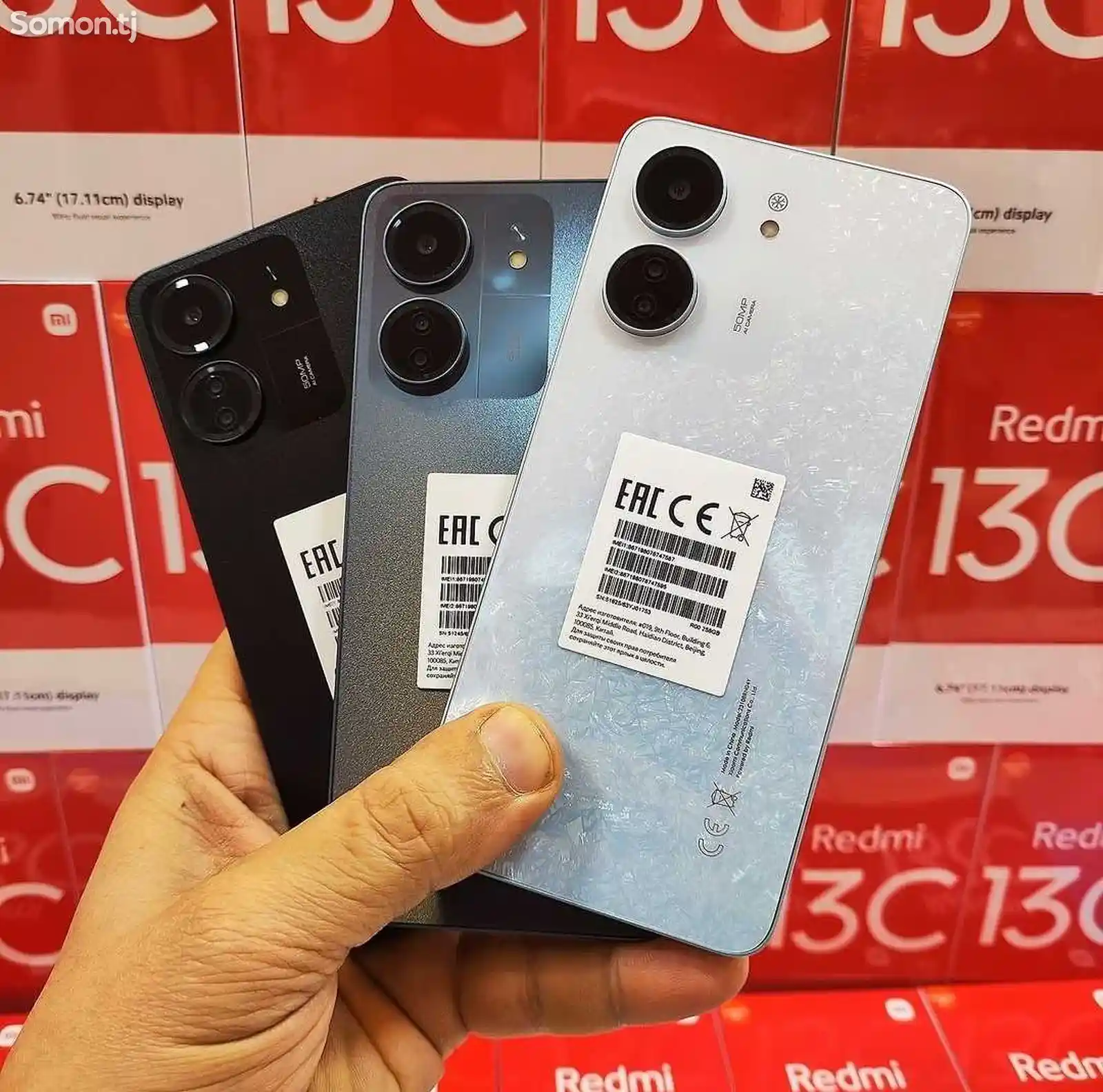 Xiaomi Redmi 13C 128Gb black-1