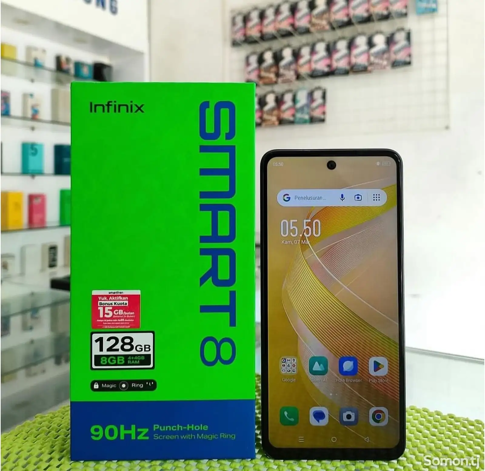 Infinix Smart 8 64gb blue-3