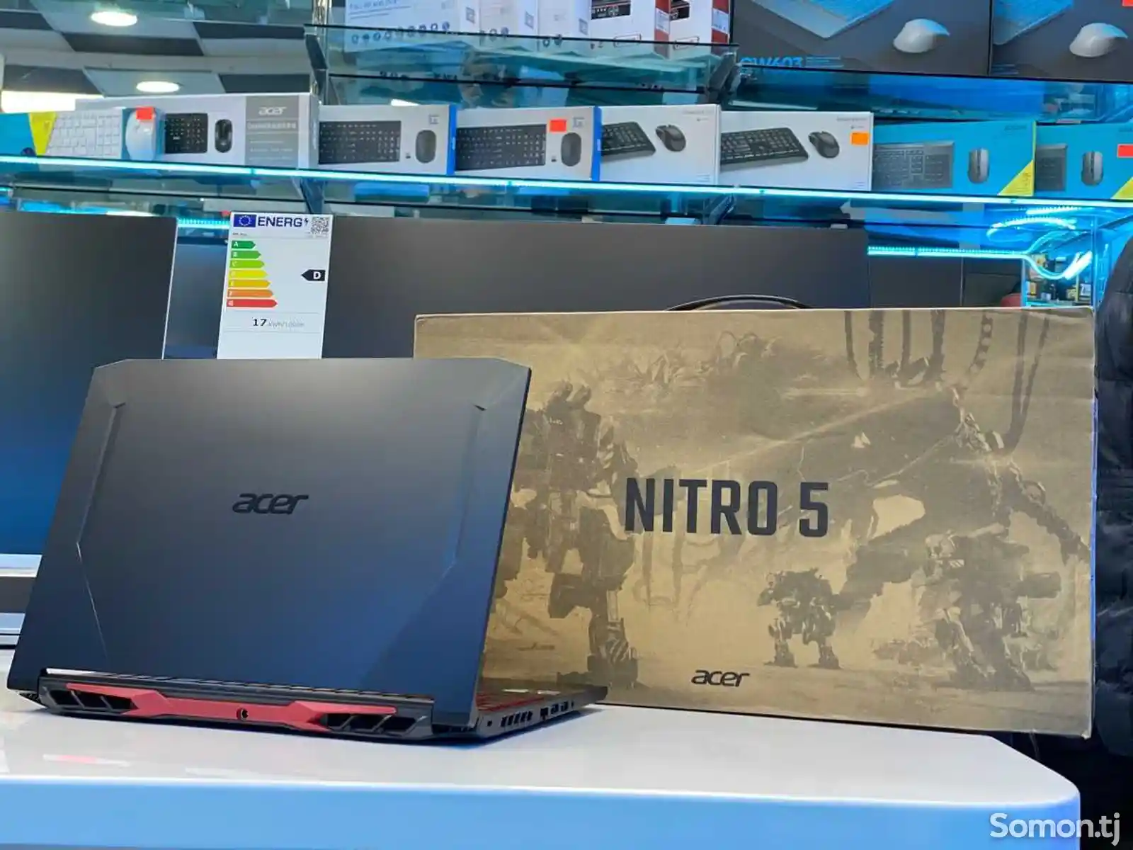 Ноутбук Acer nitro 5 Ryzen 5 4600H 8/SSD256GB NVIDIA GeForce GTX 1650-1