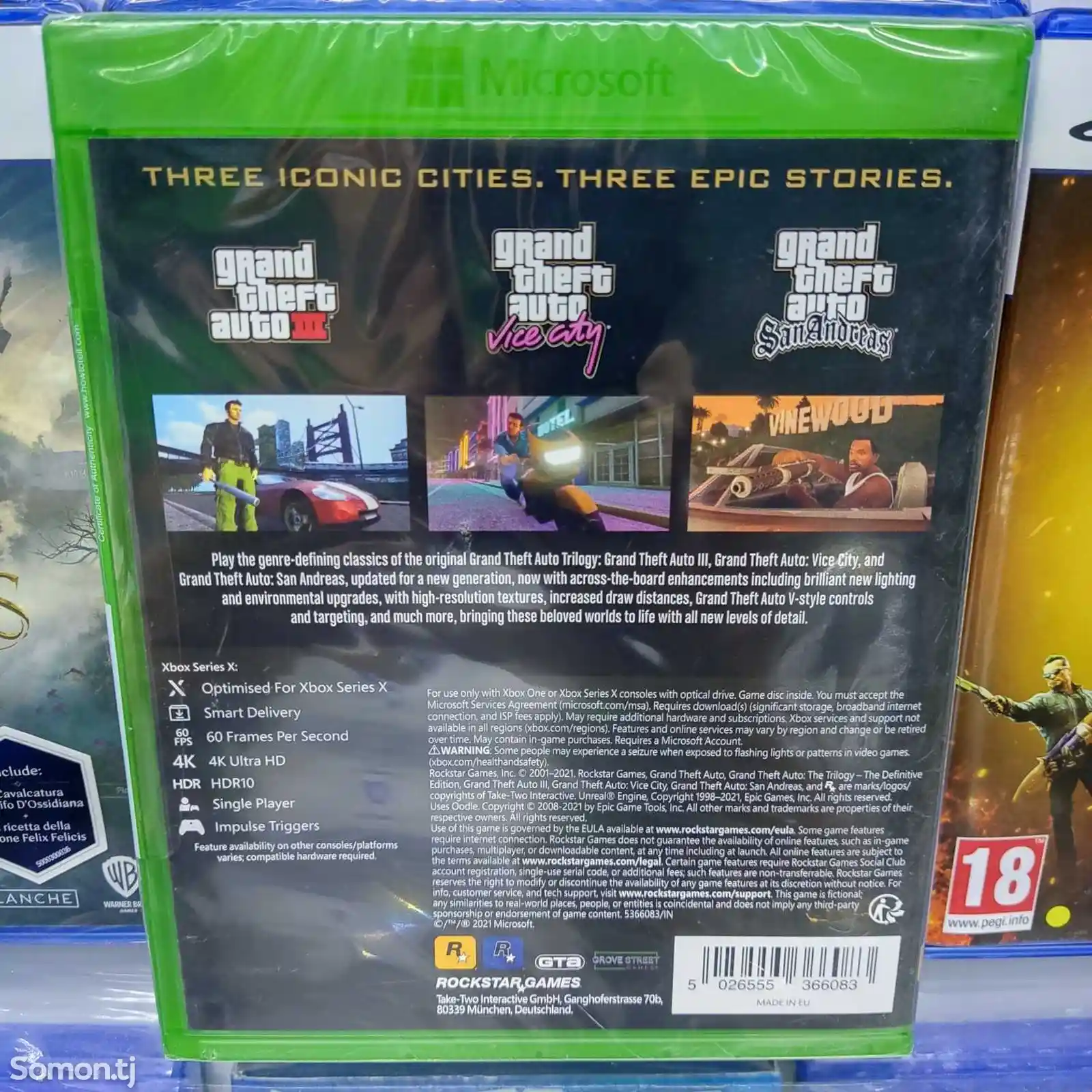Игра GTA Trilogy 3in1 для Xbox one-2