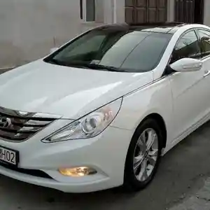 Лобовое стекло от Hyundai Sonata 2011-2014