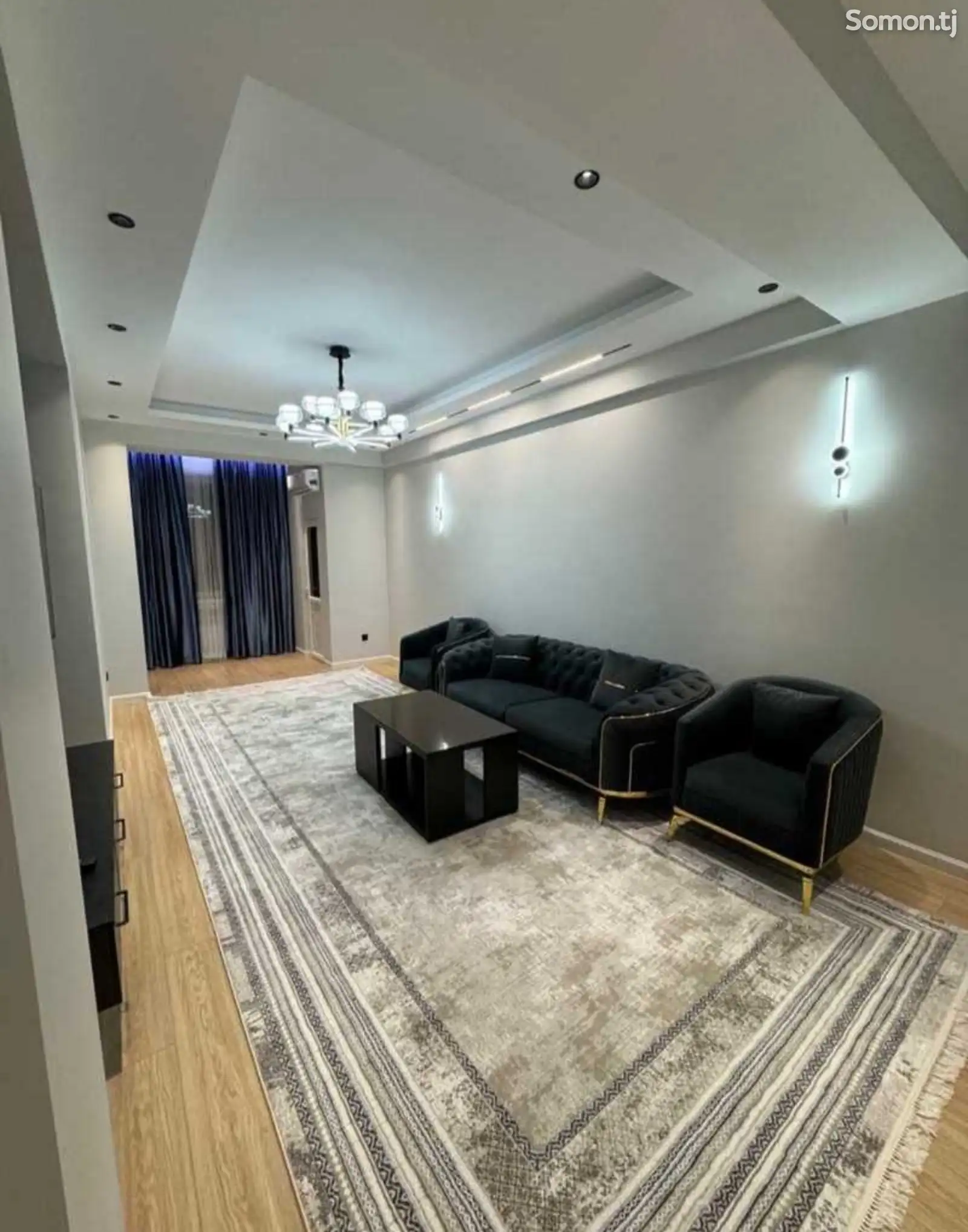 2-комн. квартира, 9 этаж, 83м², Исмоили Сомонӣ-1