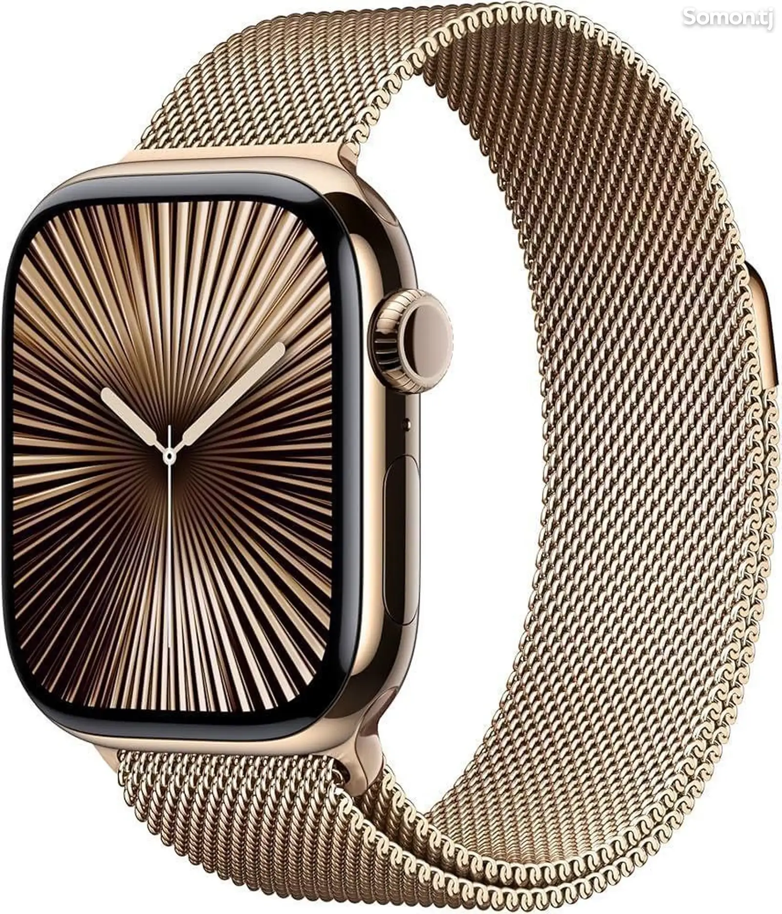 Смарт часы Apple Watch Series10 46mm, 42mm Milanes Gold - Milanese Natural-1