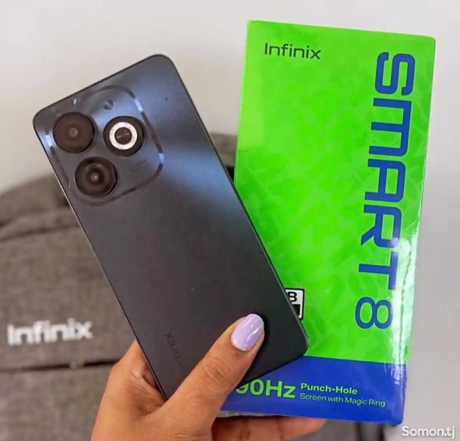 Infinix Smart 8 4+4/128Gb black-2