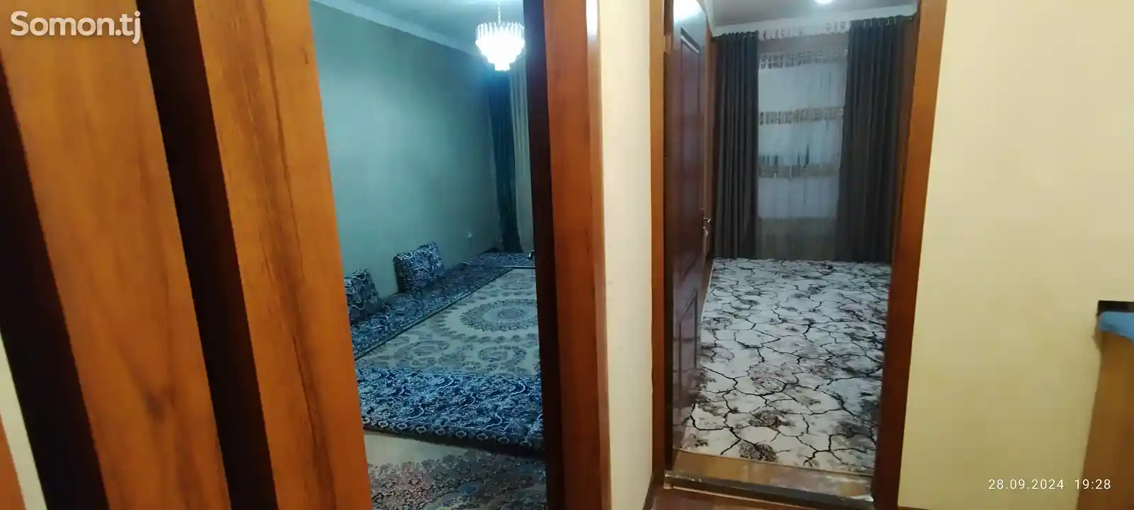 2-комн. квартира, 3 этаж, 42 м², Фирдавсӣ, бозорчаи Гравзавод-5