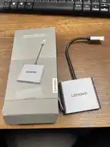 Концентратор Usb-c hub lenovo 3в1-3