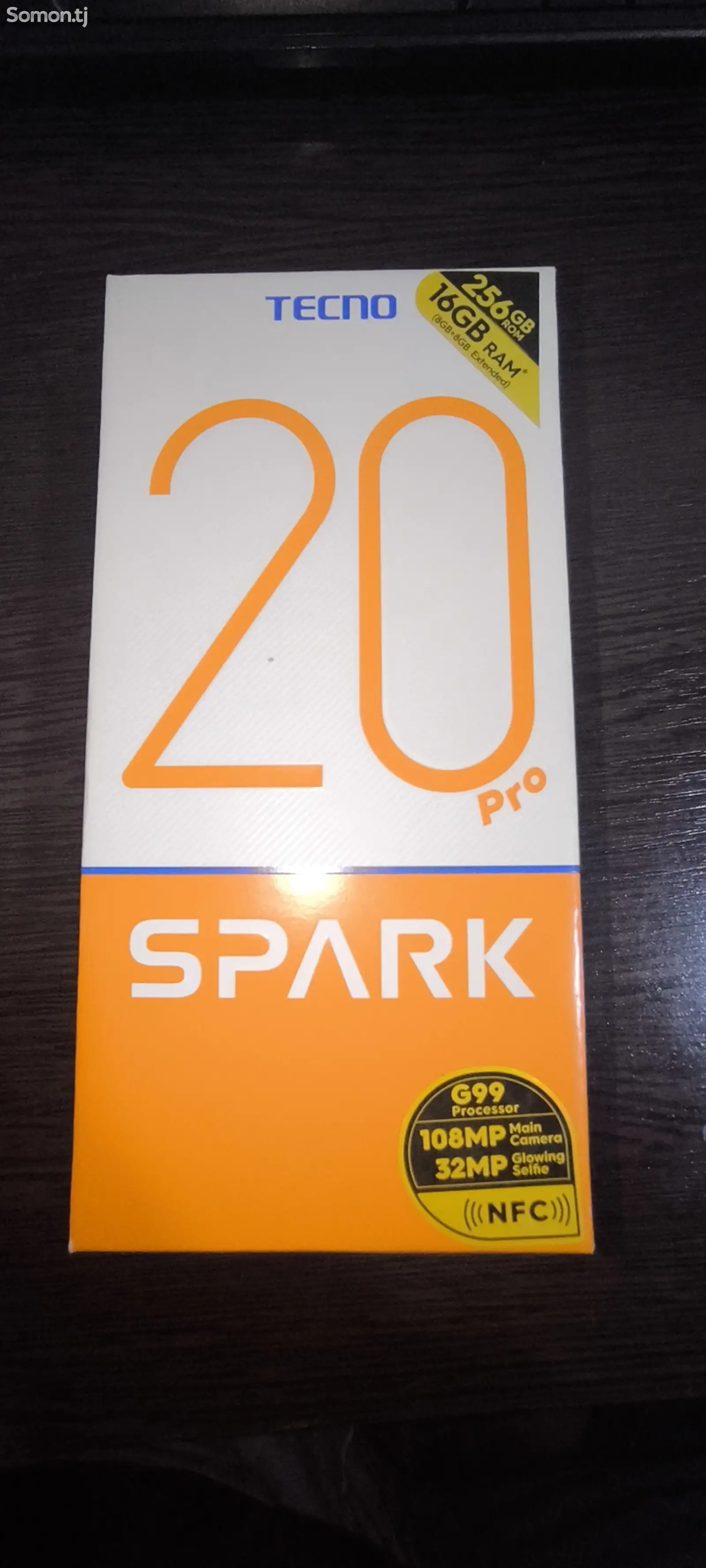 Tecno spark 20pro 256/16-1