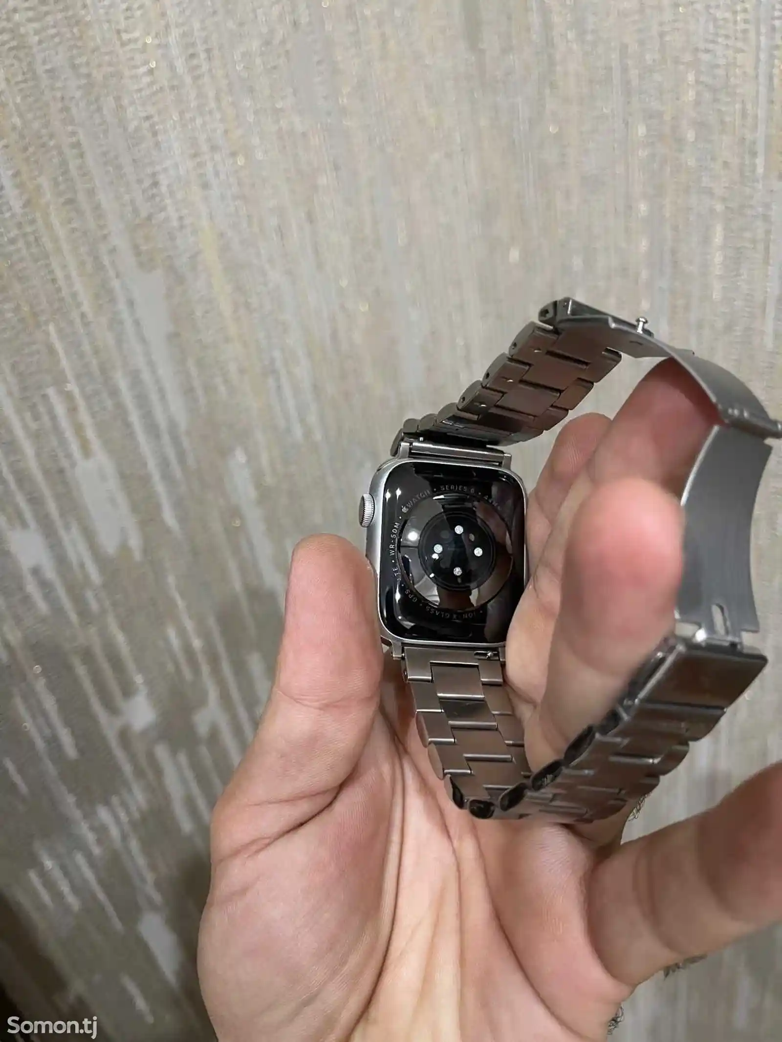 Смарт часы Apple Watch 6 series 44mm LTE Silver-4