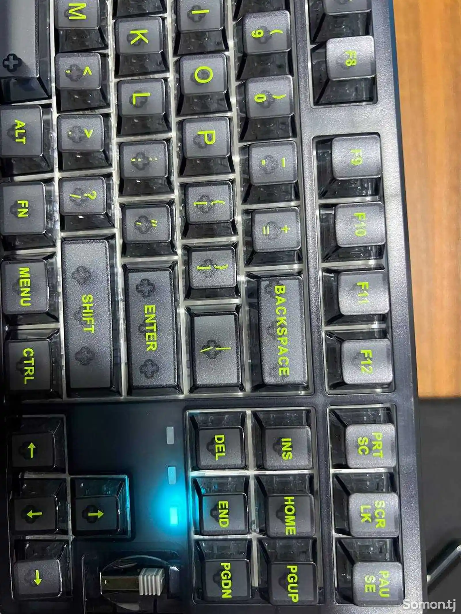 Кастомная-прозрачная клавиатура Х87-3