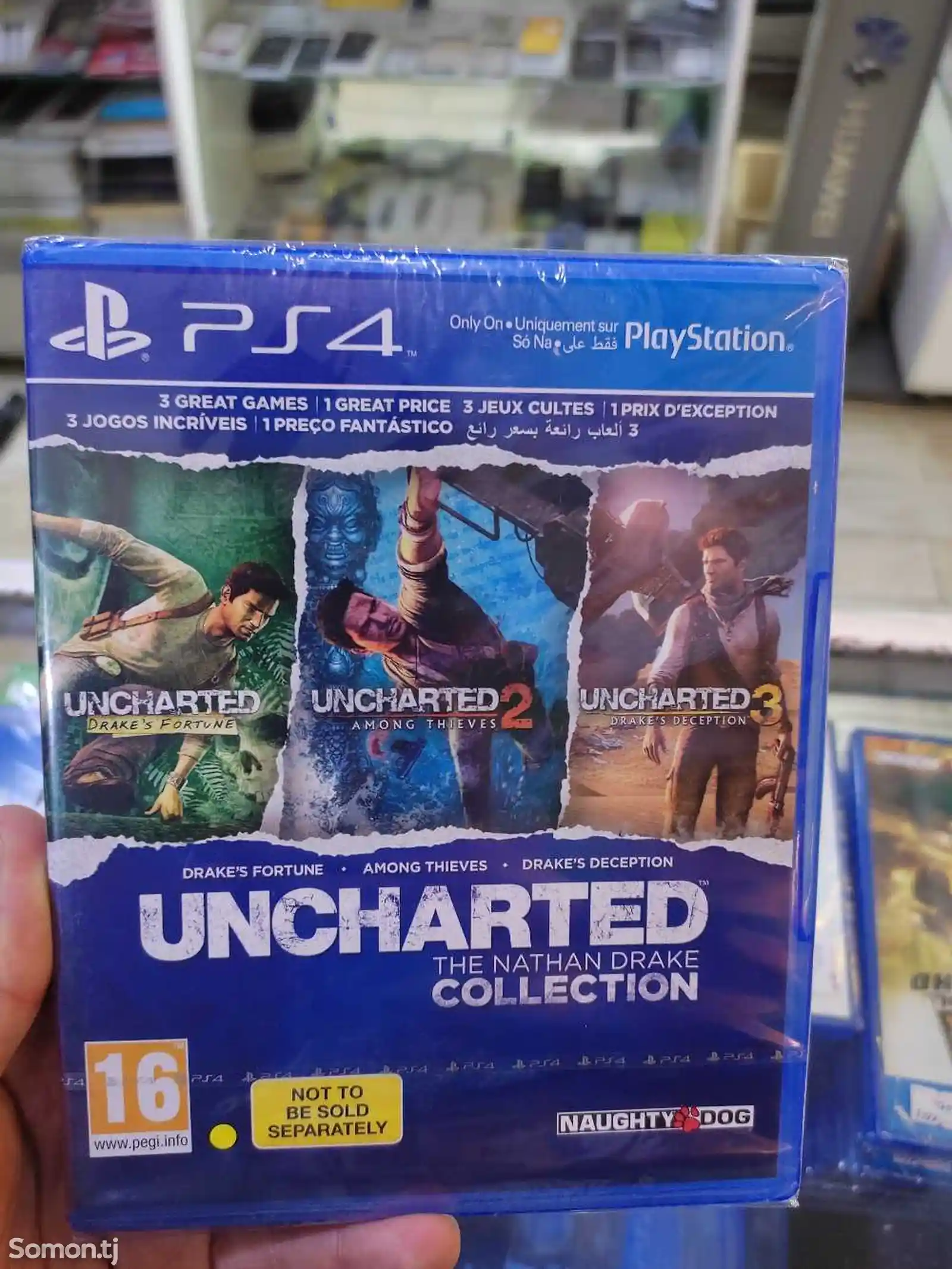 Игра Uncharted Natnan Drake Collection для PS4