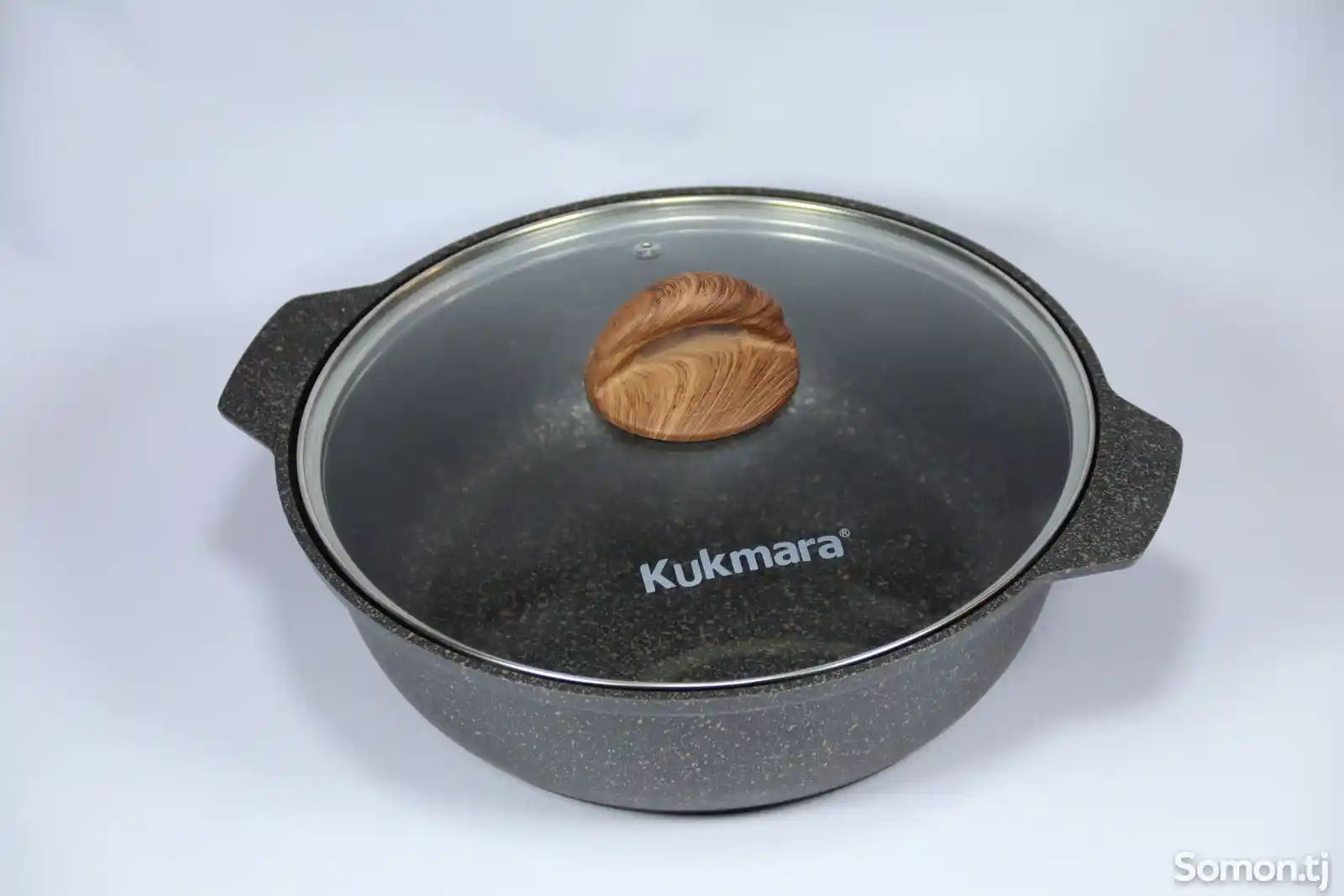 Кастрюля жаровня Kukmara жго 31а 3л Granit ultra/ст крышка-2