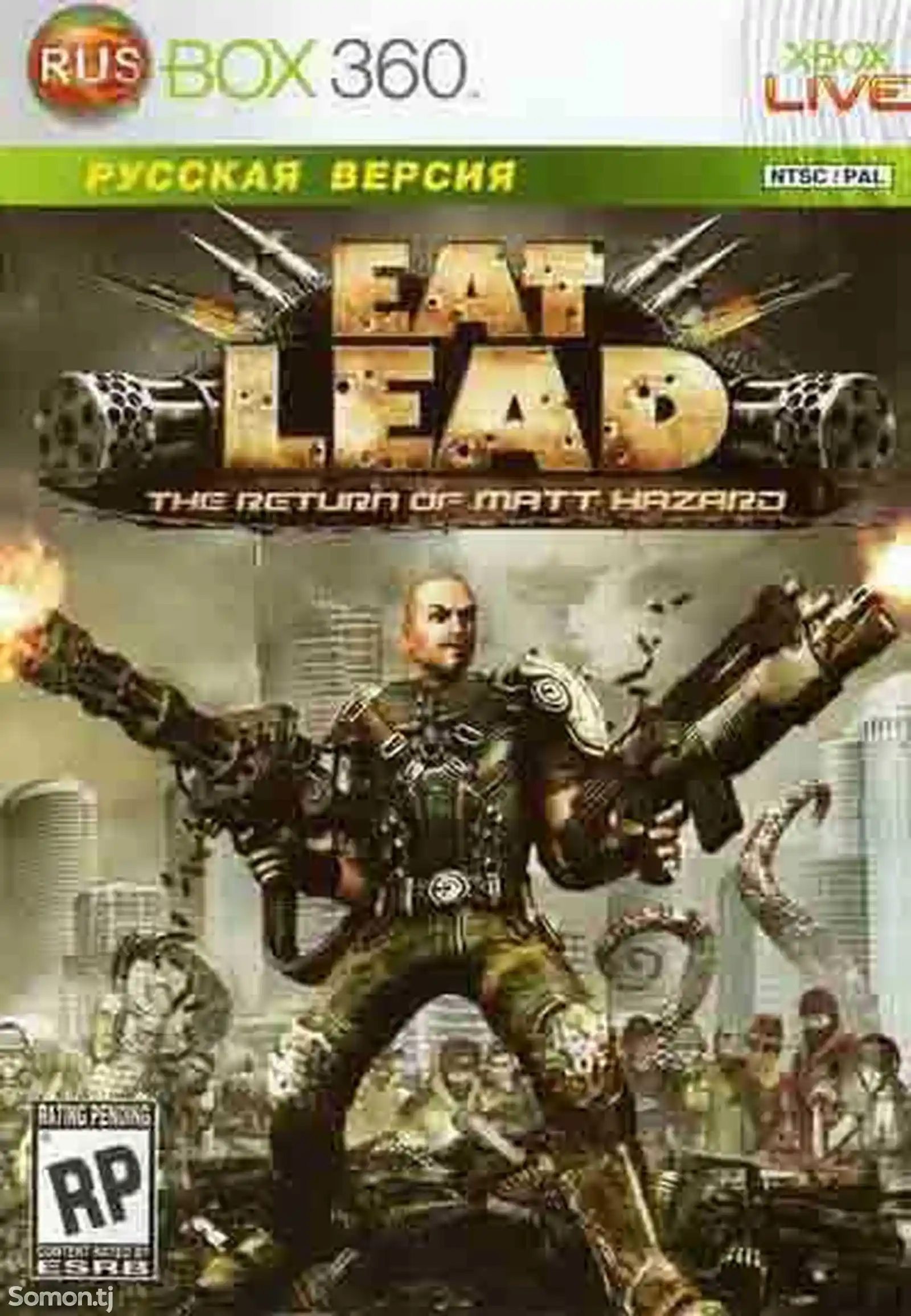 Игра Eat lead the return of matt hazard для прошитых Xbox 360
