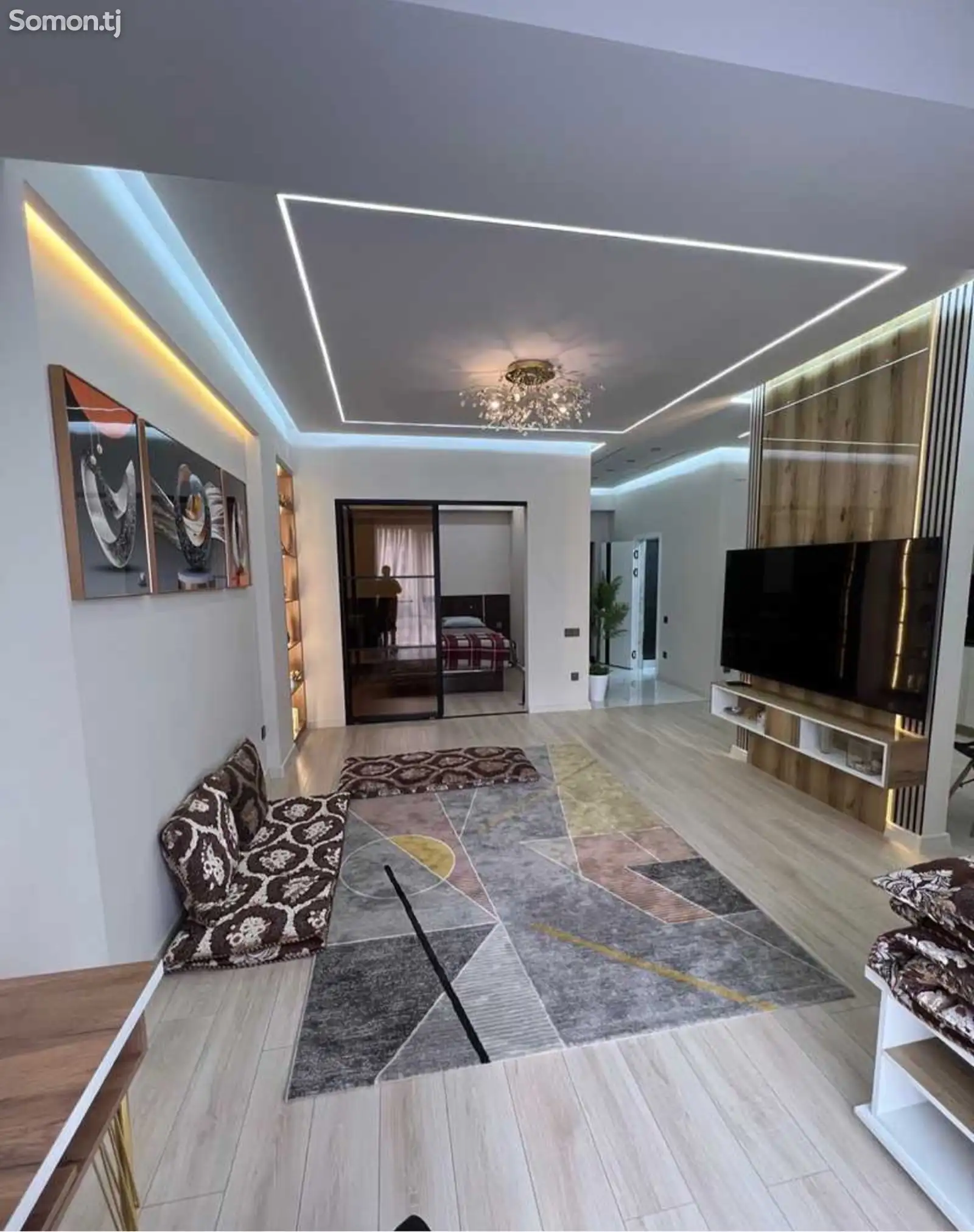 2-комн. квартира, 5 этаж, 70м², Шохмансур-1