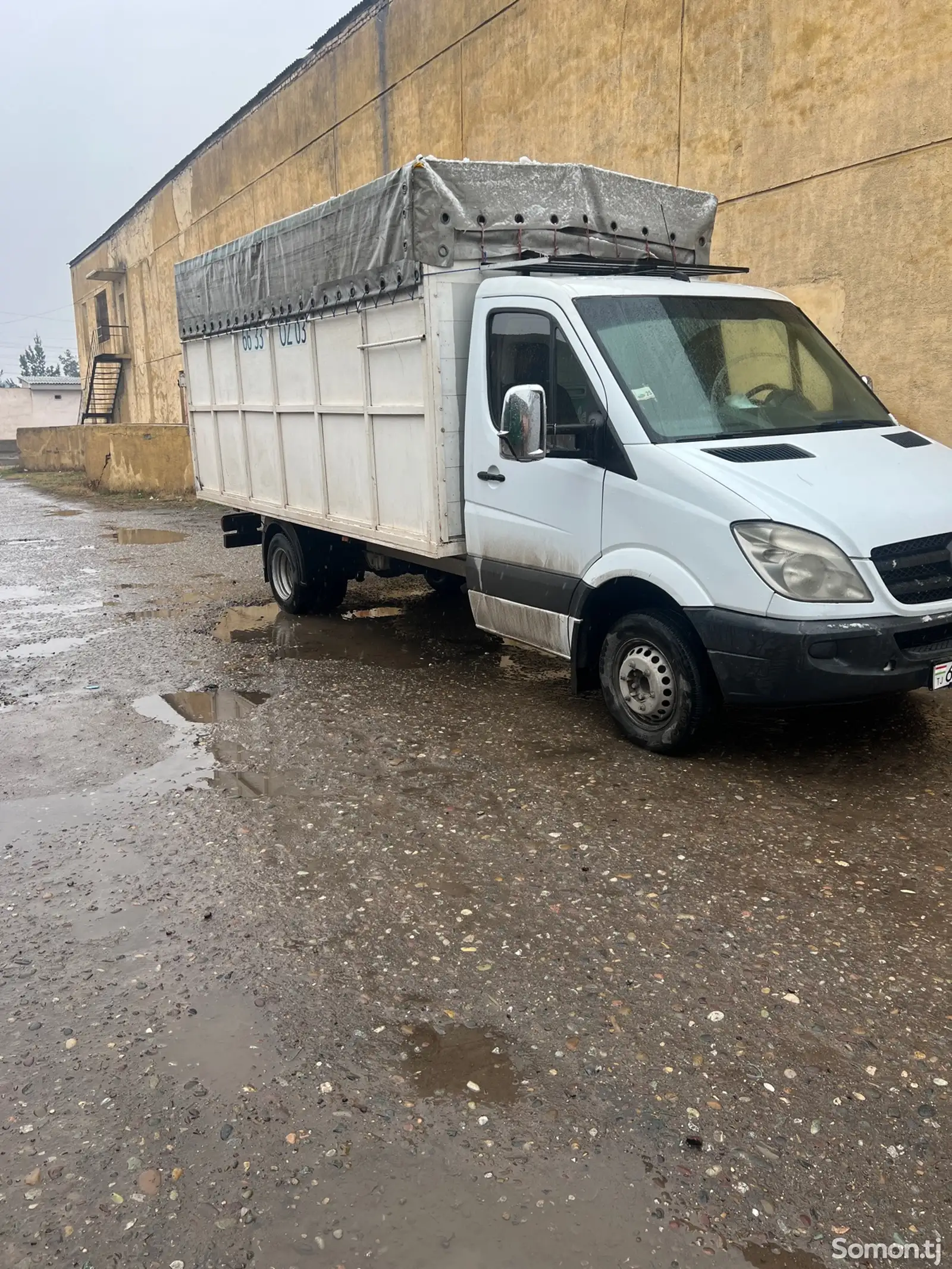 Бортовой автомобиль Mercedes-Benz Sprinter, 2010-1