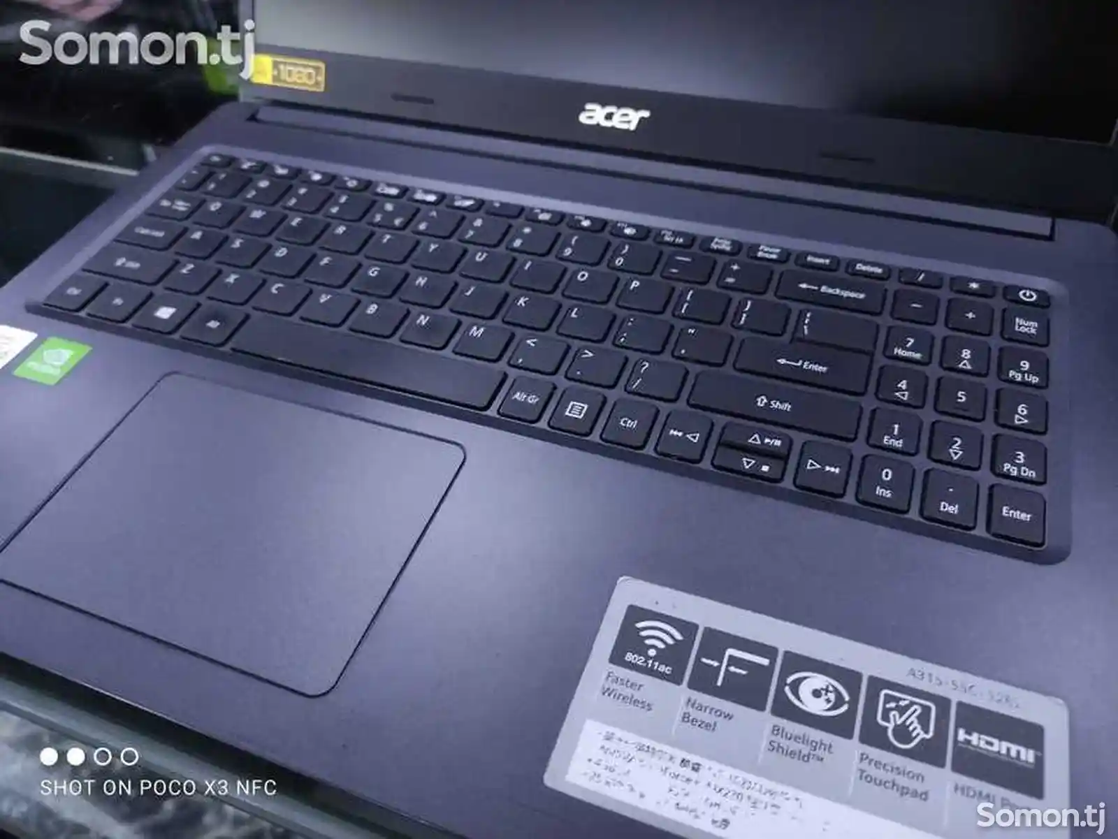 Игровой Ноутбук Acer Aspire A315 Core i5-10210U GeForce MX 250 /8GB/256GB SSD-6