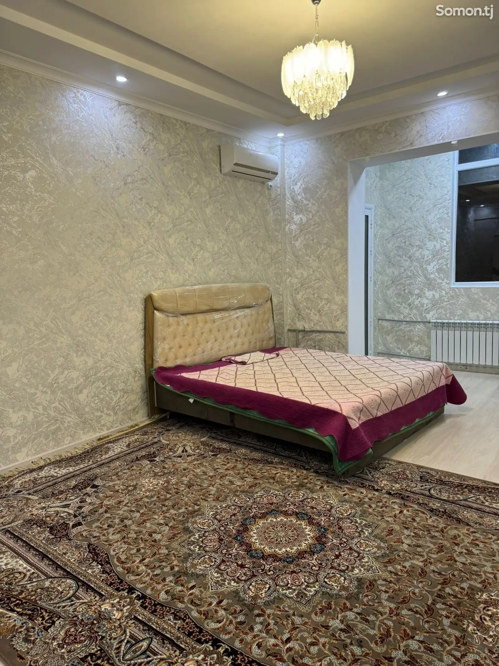 2-комн. квартира, 18 этаж, 80м², И. Сомони-5