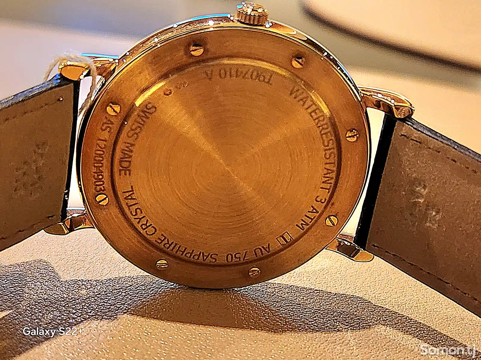Золотые часы Tissot-2