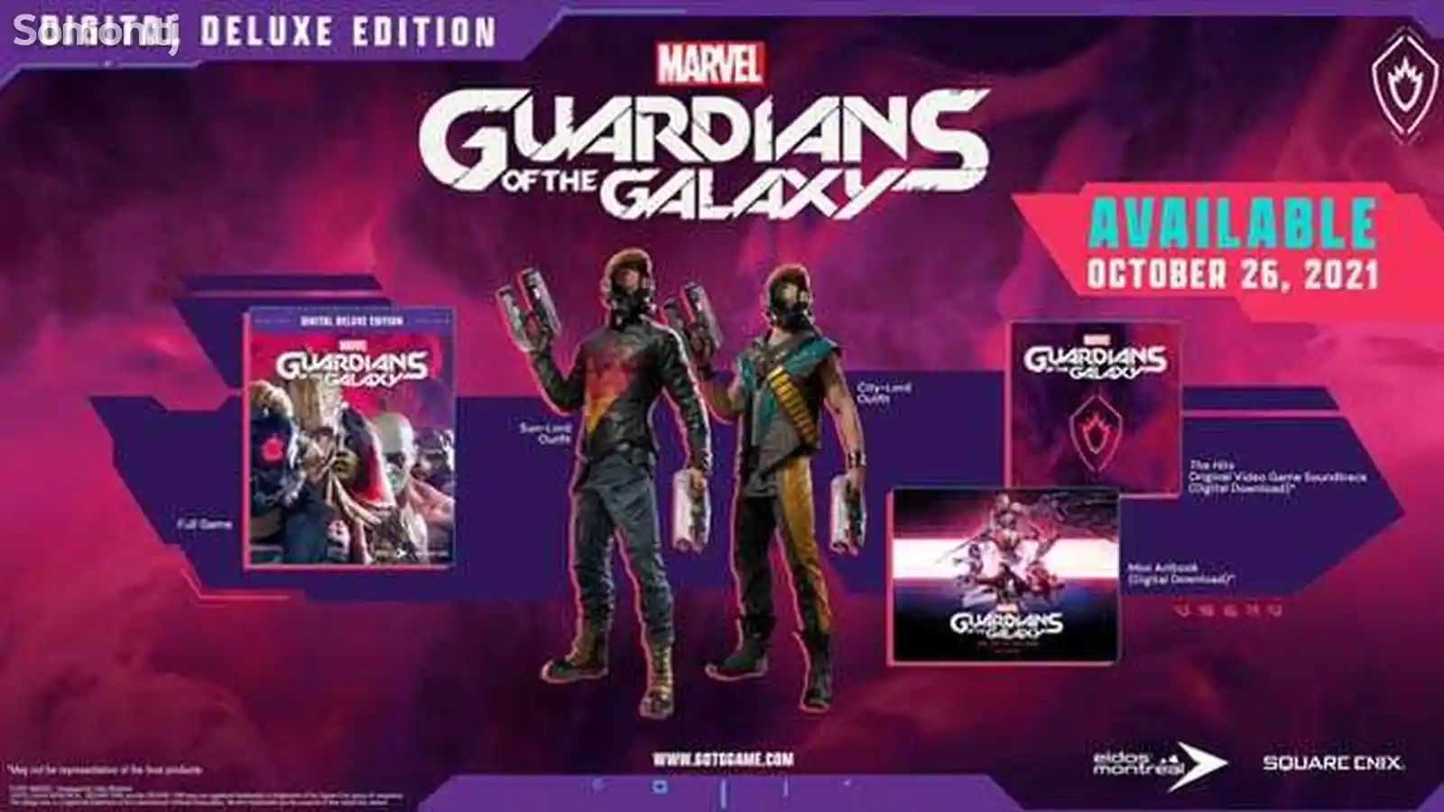 Игра Marvel Guardians of the Galaxy для Sony PS4-3