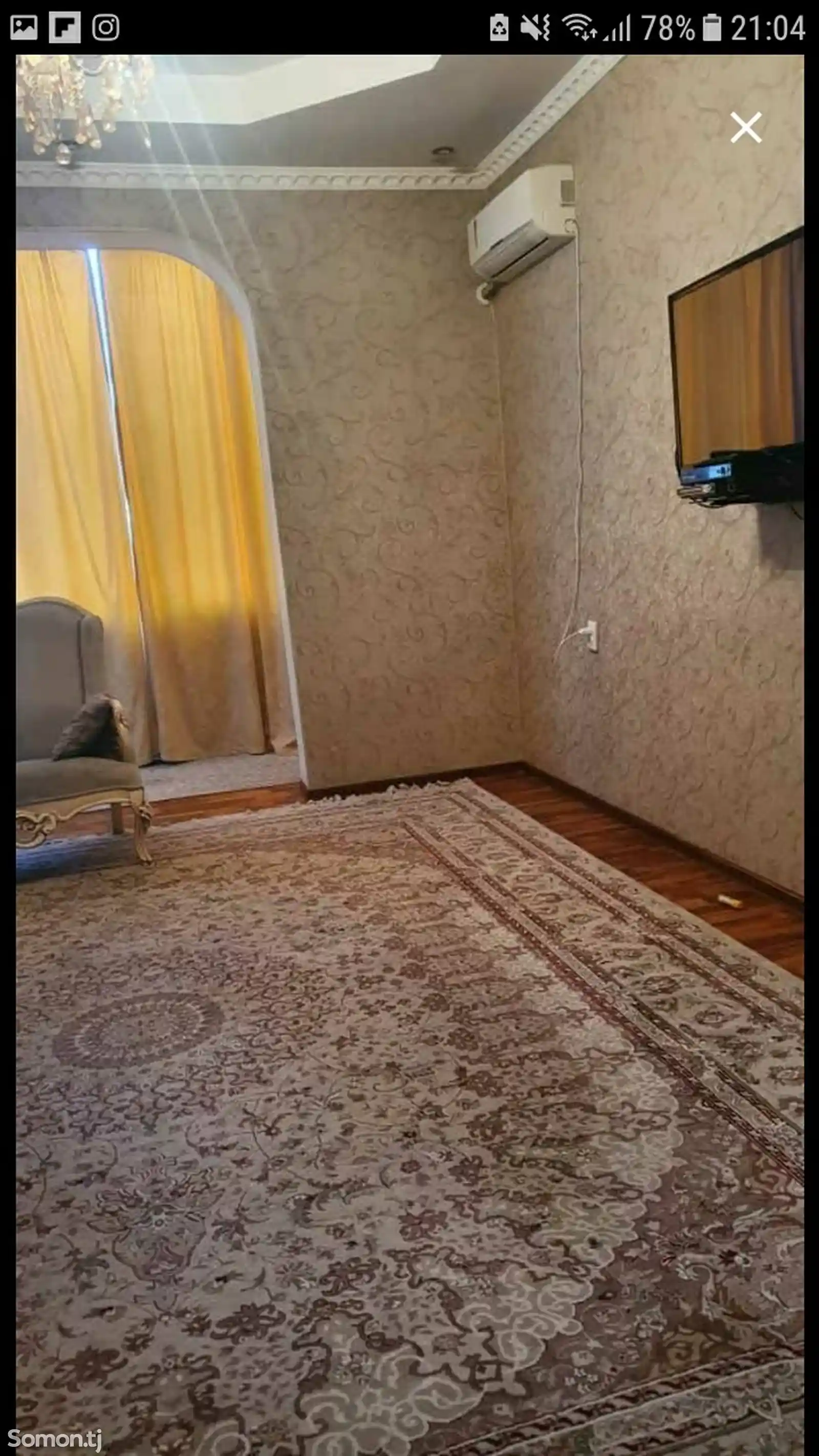 3-комн. квартира, 10 этаж, 104м², Сомони-9