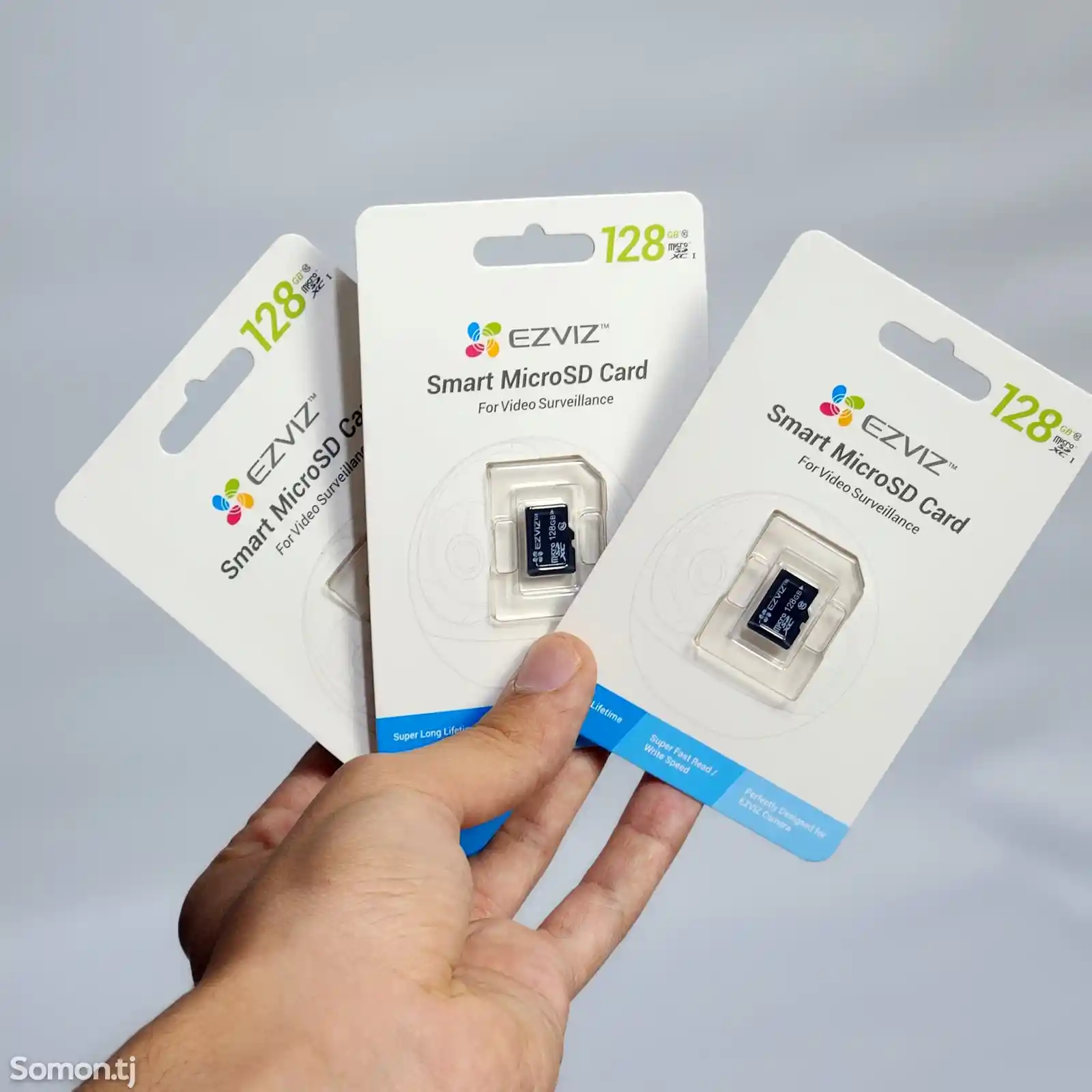 Карта памяти Smart MicroSD Card 128GB EZVIZ для камер видеонаблюдений-1