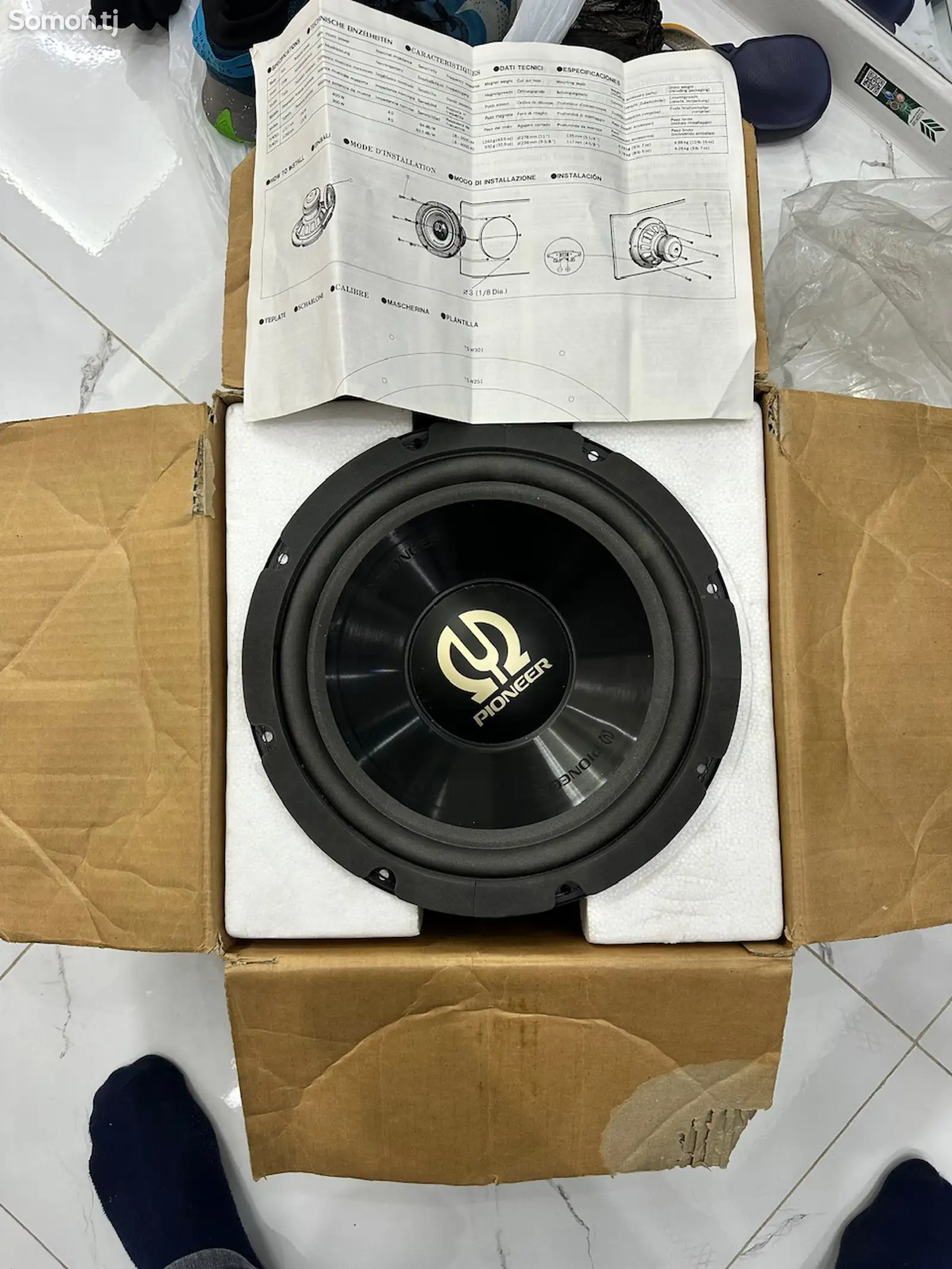 Сабвуфер Pioneer TS-W301-1