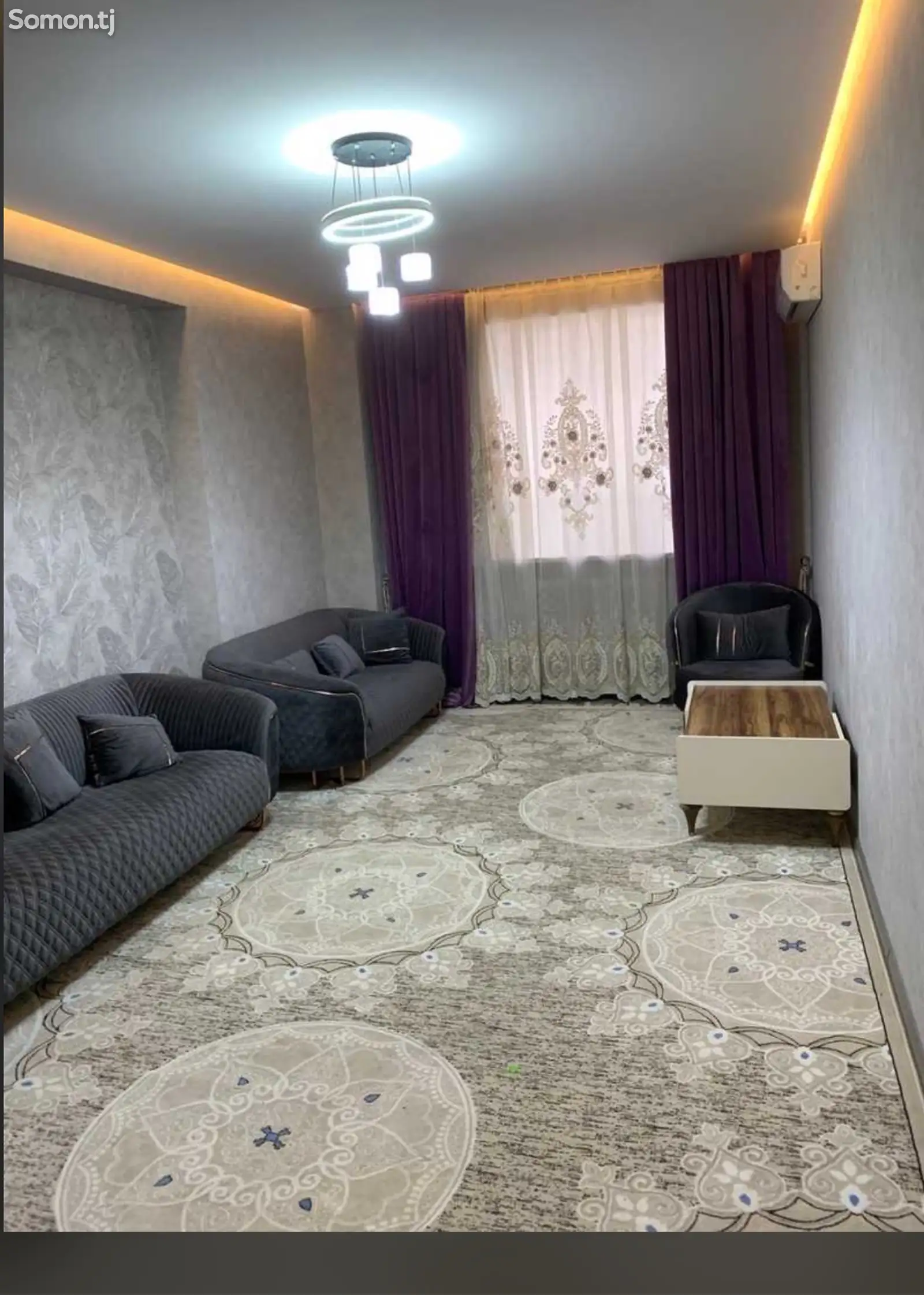 3-комн. квартира, 6 этаж, 80м², Шохмансур-1