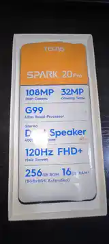 Tecno spark 20pro 256/16-2