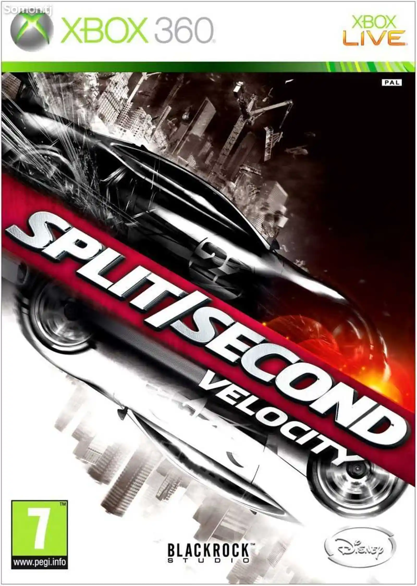 Игра Split second для прошитых Xbox 360