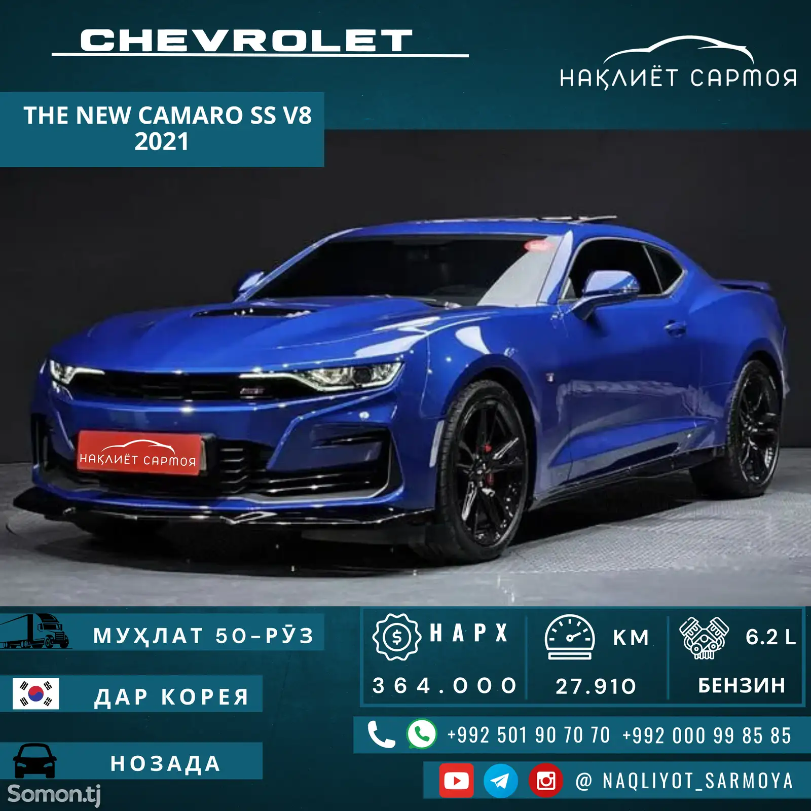 Chevrolet Camaro, 2021-1