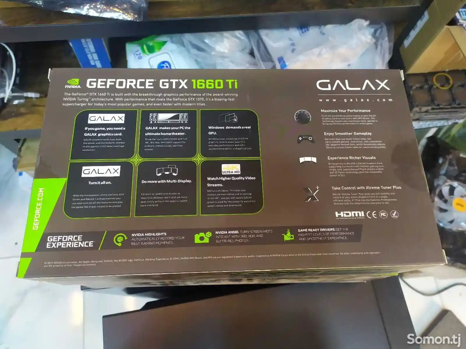 Видеокарта Galax GTX Geforce 1660Ti 6gb-2
