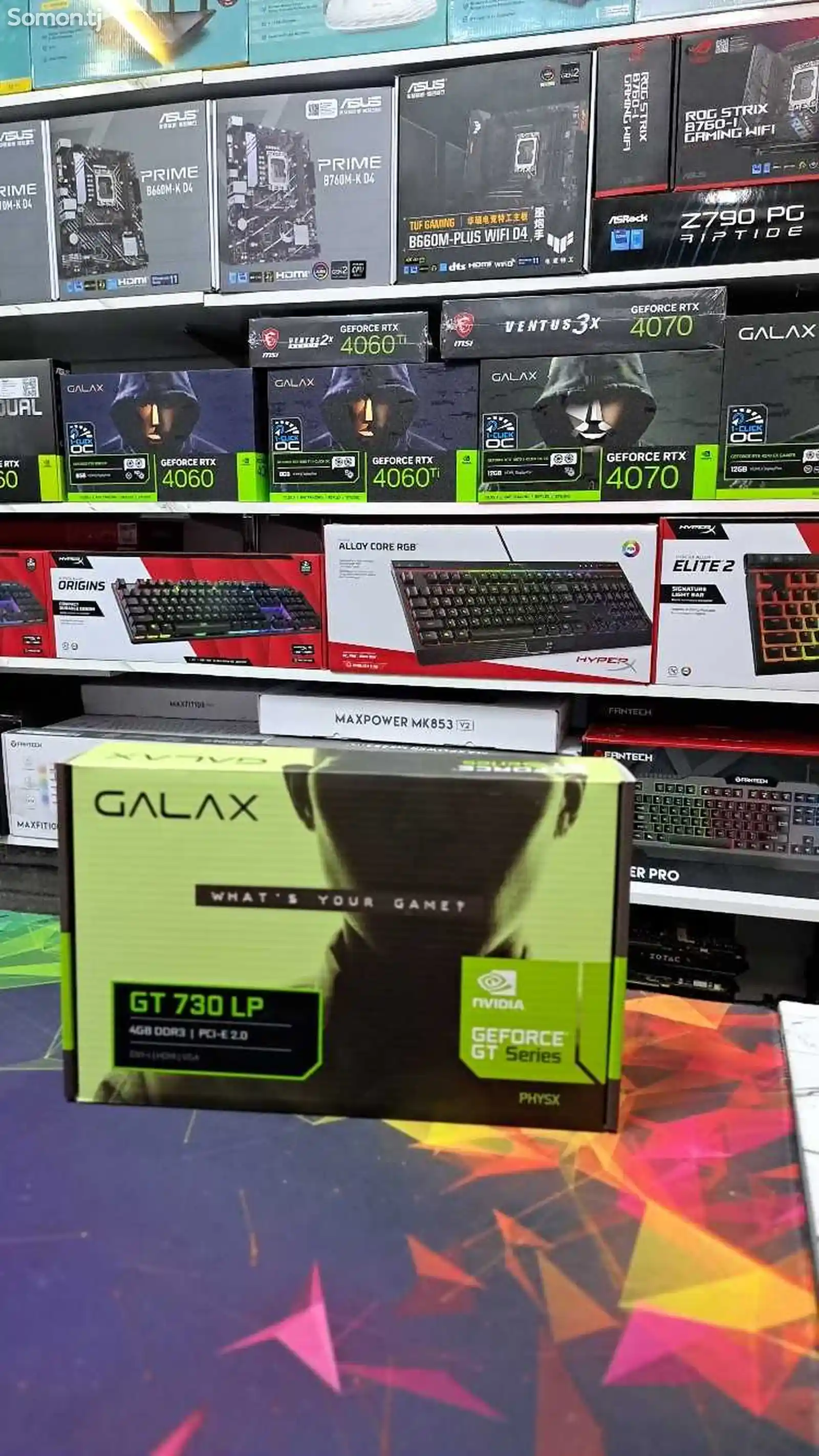 Видеокарта Galax GT 730 NVIDIA GeForce.4 Г6 DDR3 128 6ит 73GQF HXOOHD-1