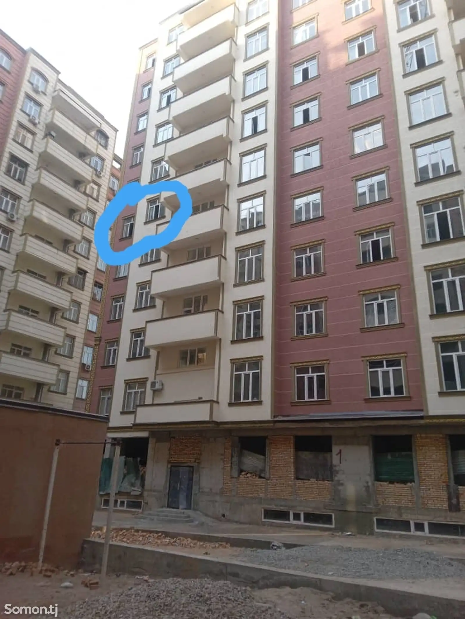 2-комн. квартира, 6 этаж, 48 м², Сино-1