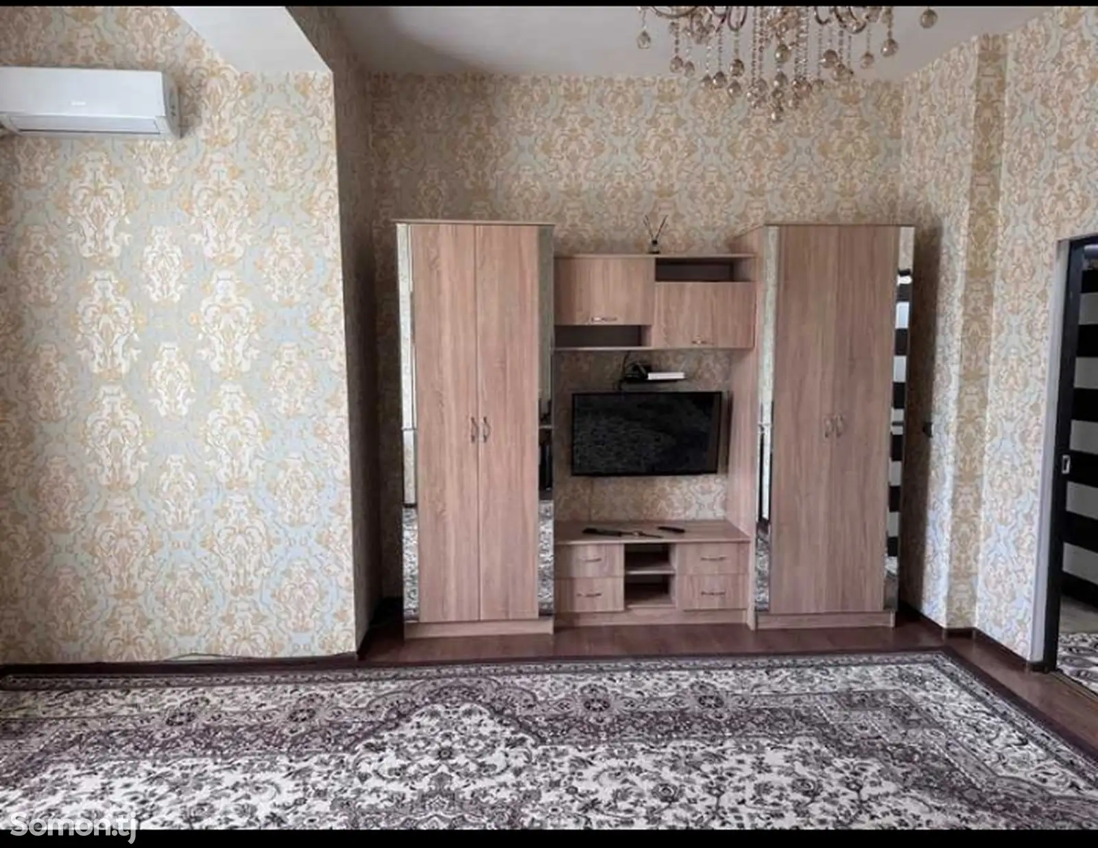 1-комн. квартира, 5 этаж, 47 м², Исмоили Сомони-1