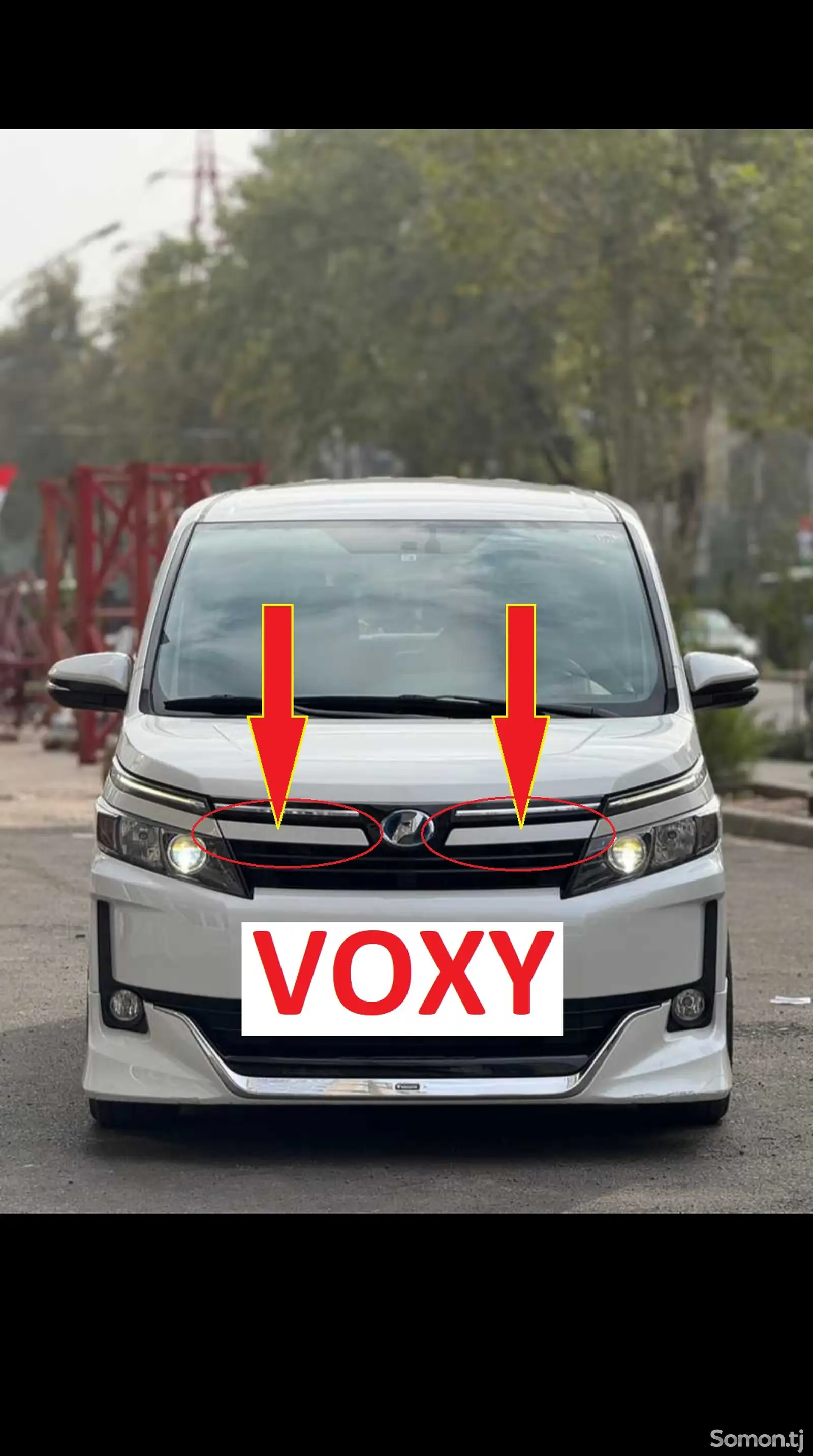 Накладка от Toyota Voxy.-1