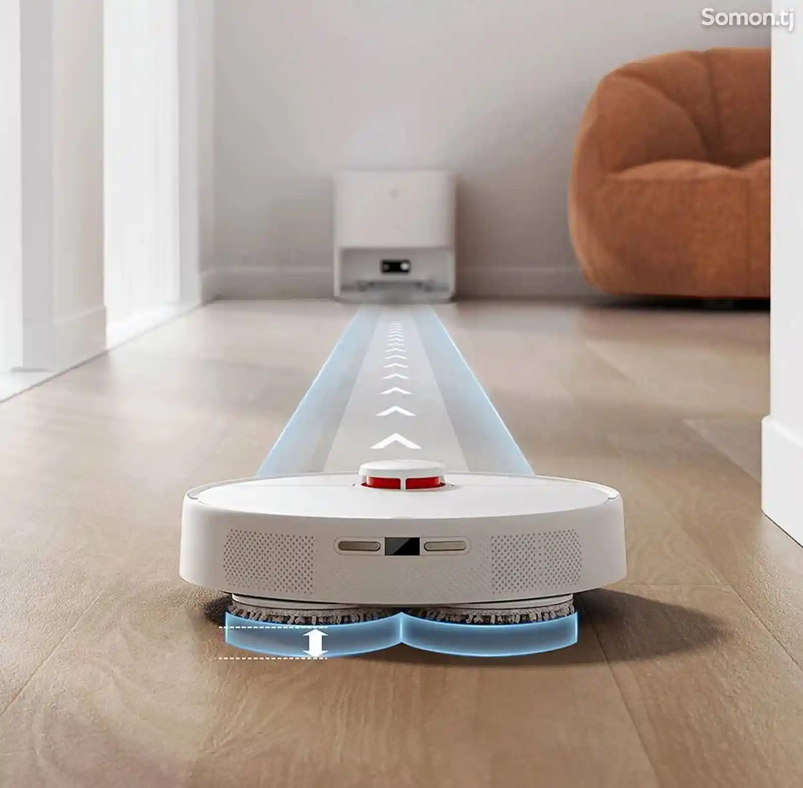 Робот-пылесос с базой для самоочистки Xiaomi Mijia Cleansing and Mopping Robot 2-4