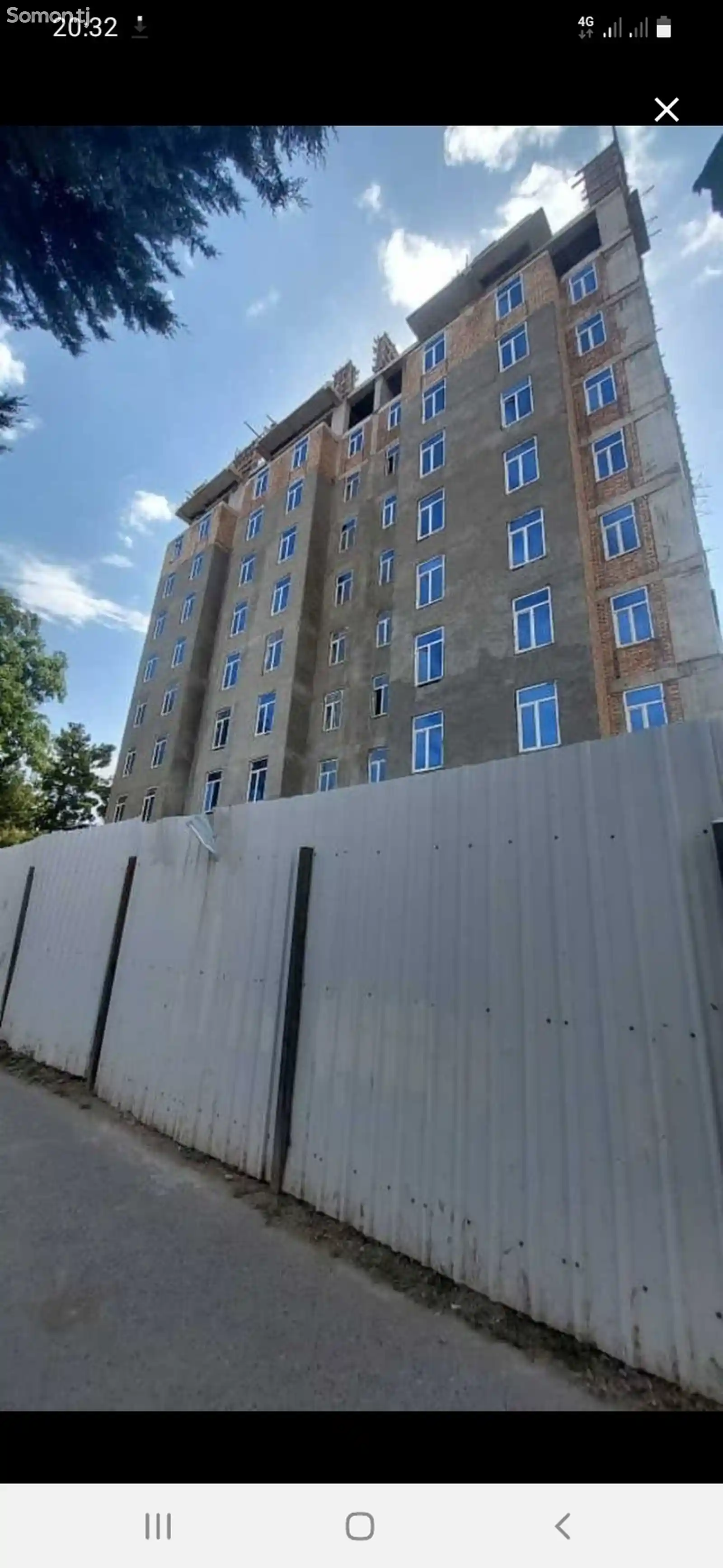 1-комн. квартира, 9 этаж, 45 м², назди Бахор-2