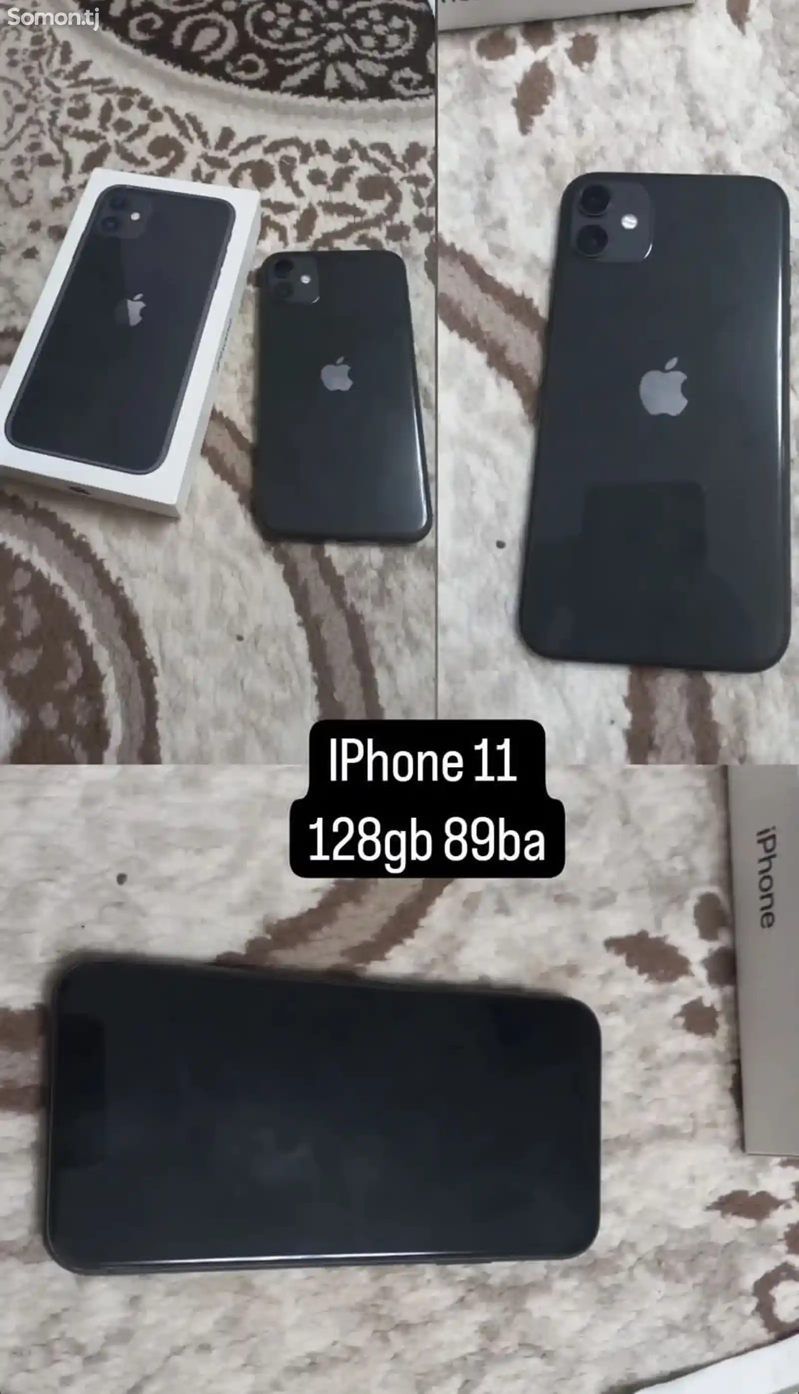 Apple iPhone 11, 128 gb, Black