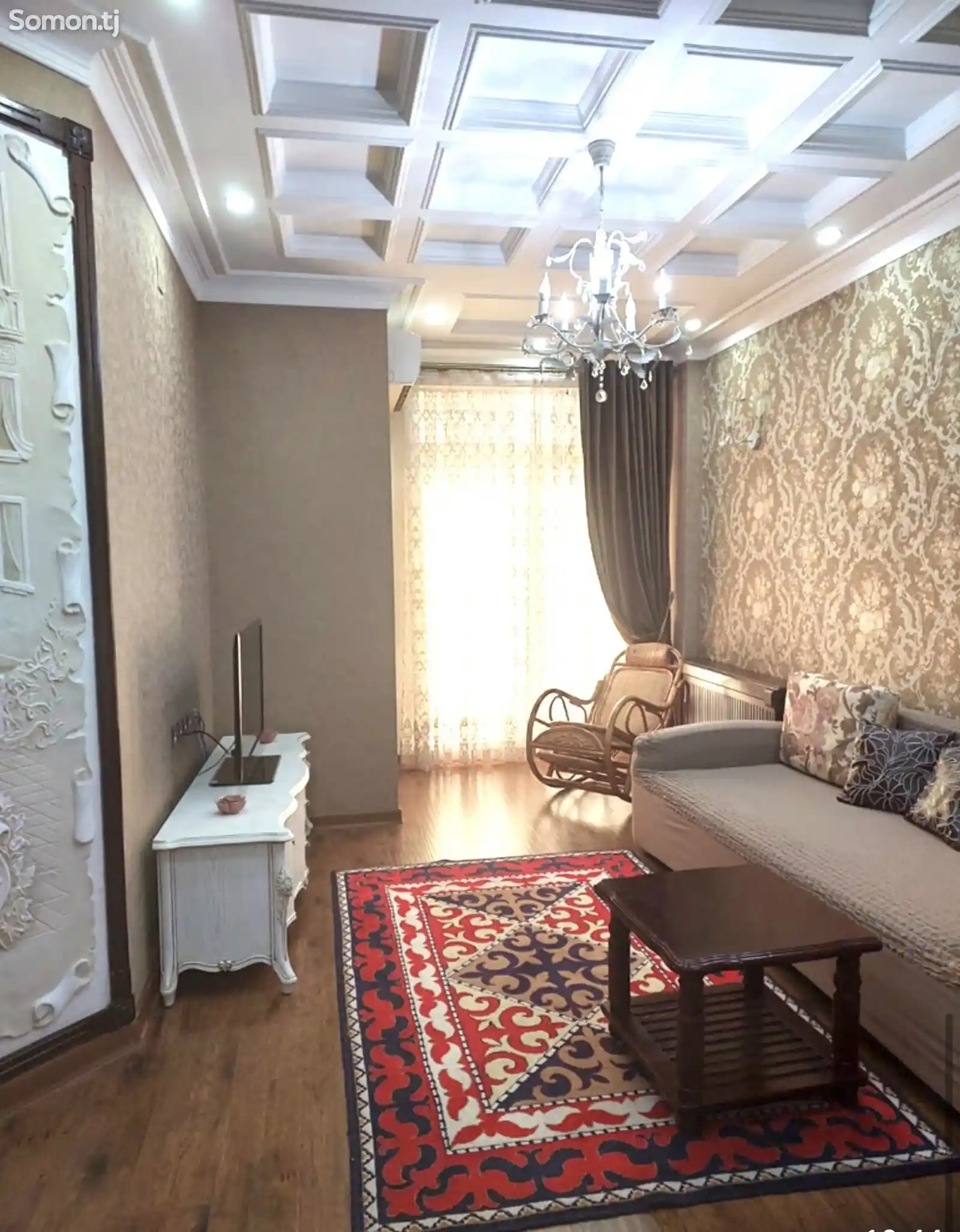 2-комн. квартира, 4 этаж, 65м², дефакто, парк Рудаки-11