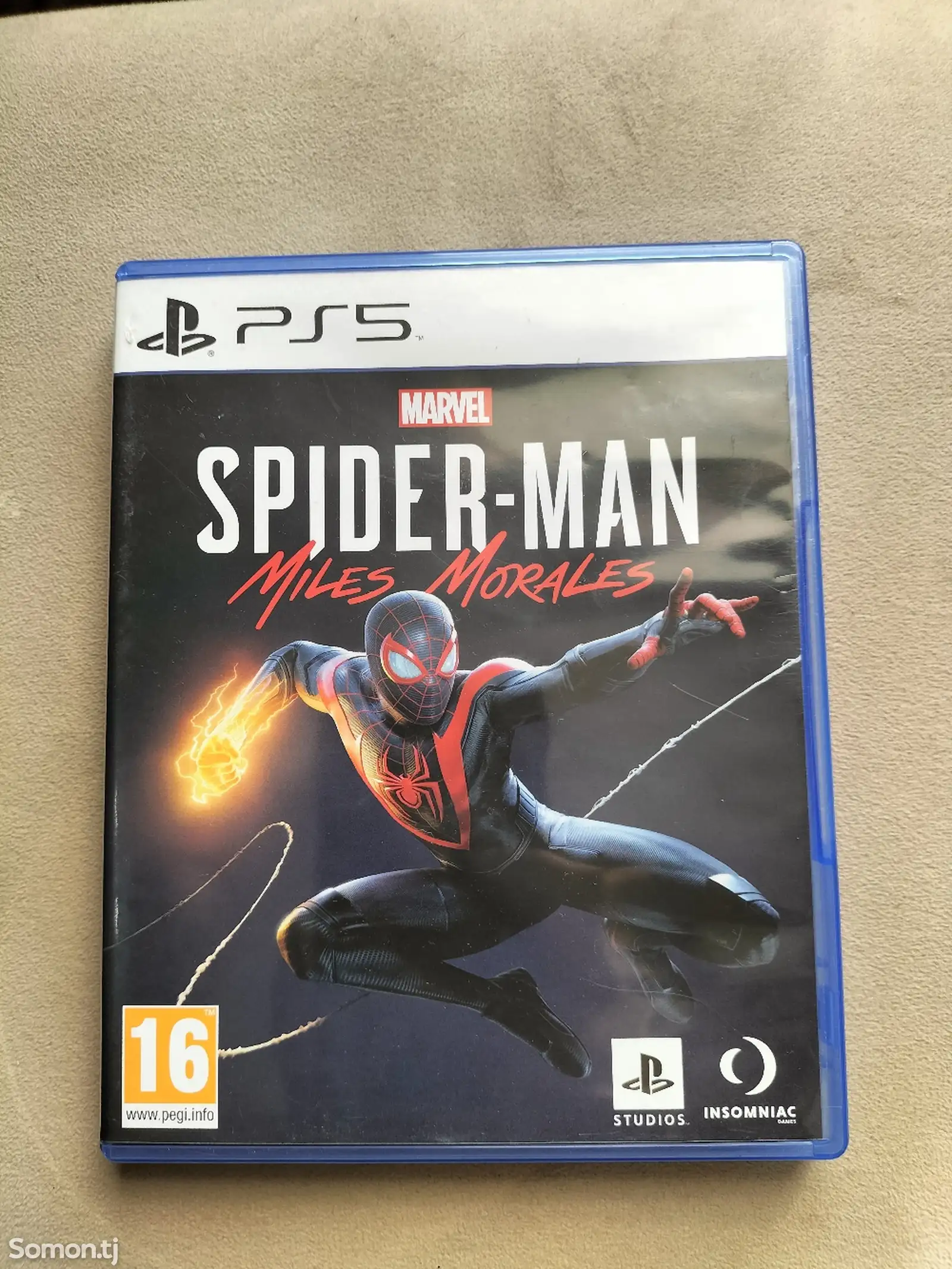 Игра Spiderman Miles Morales PS5-1