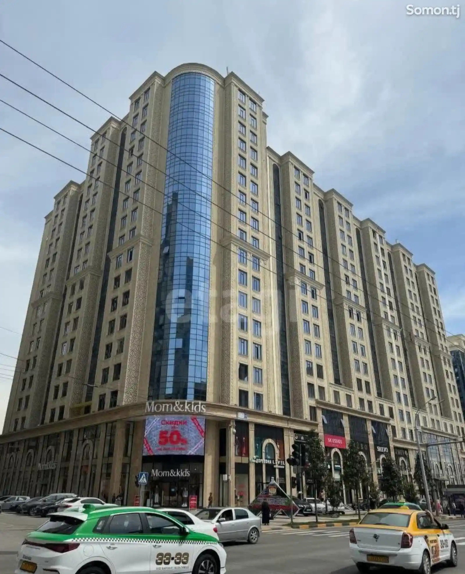 2-комн. квартира, 14 этаж, 129 м², Шохмансур-1