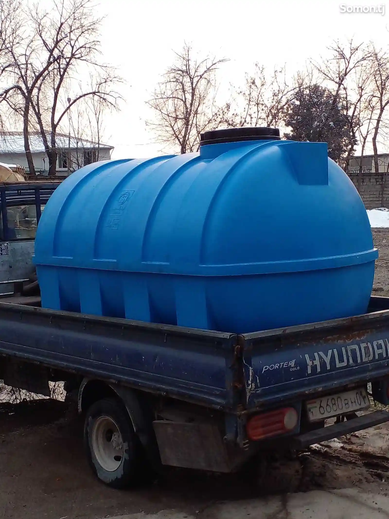 Бочка водовоз 3 тонна полиетилен 2-вухслойная 3000литр