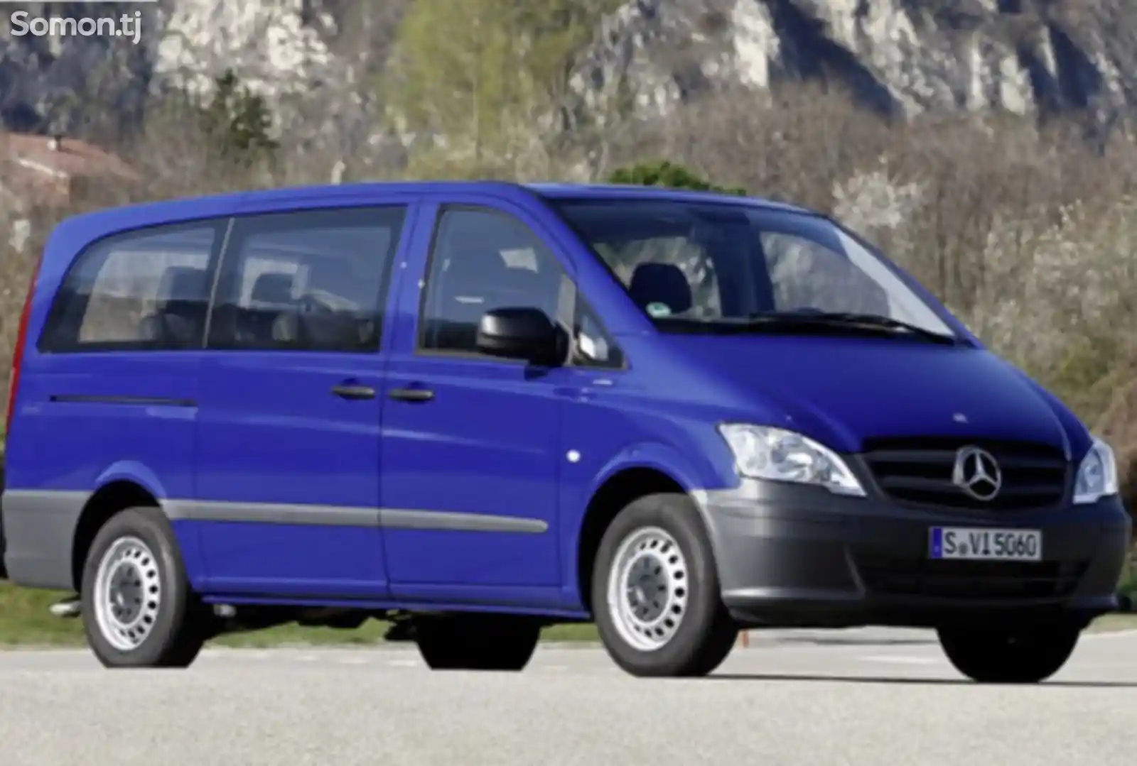 Боковое стекло на Mercedes Benz Vito