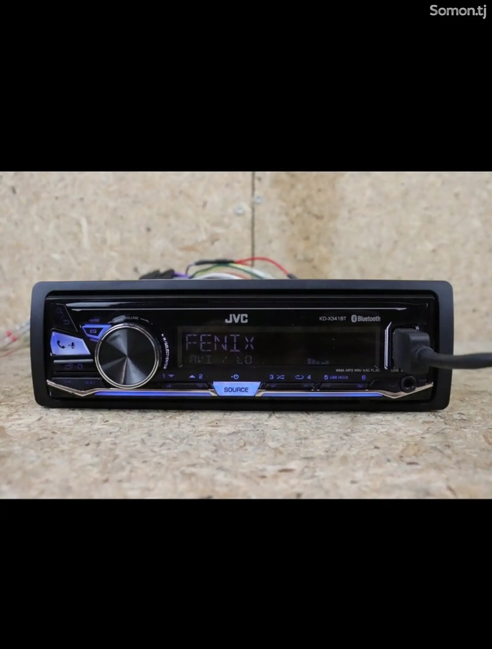 Автомагнитафон JVC KDX 441BT-1