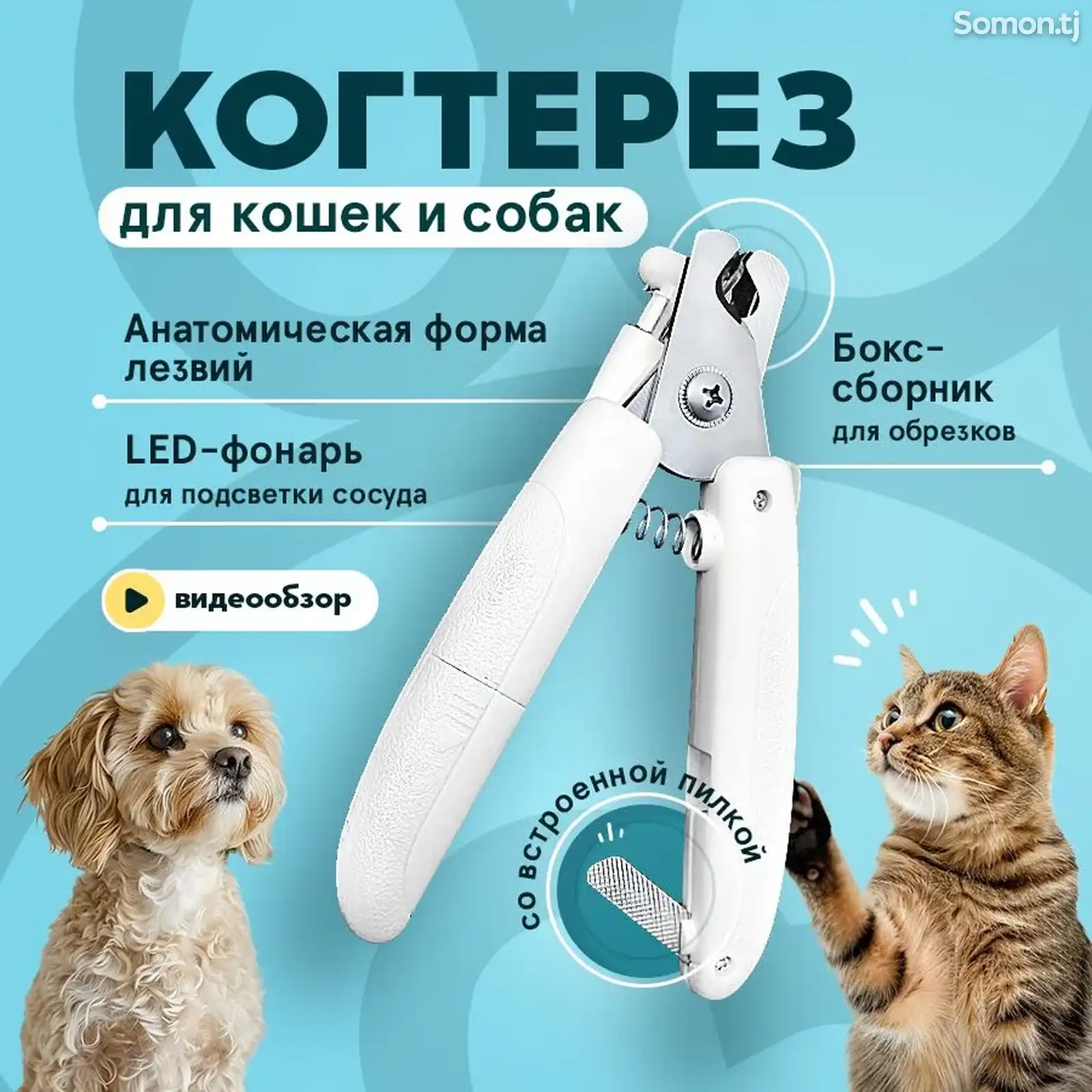 Когтерез PAWSitive для кошек и собак-1