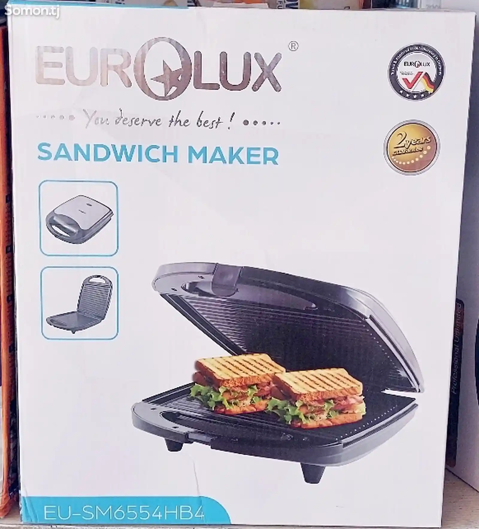 Тостер для сэндвичей Eurolux-6554HB4-2